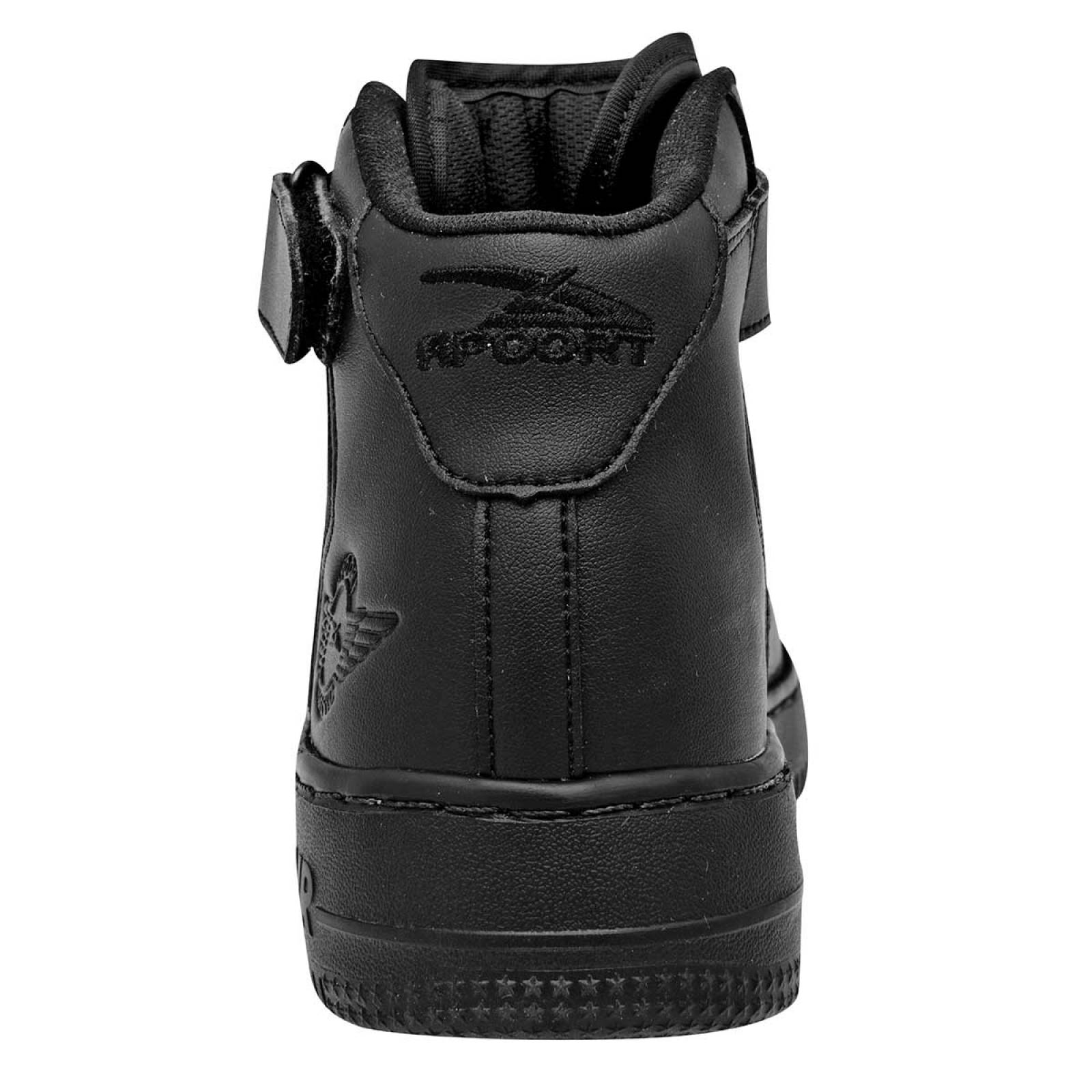 Tenis Apoort Negro B110