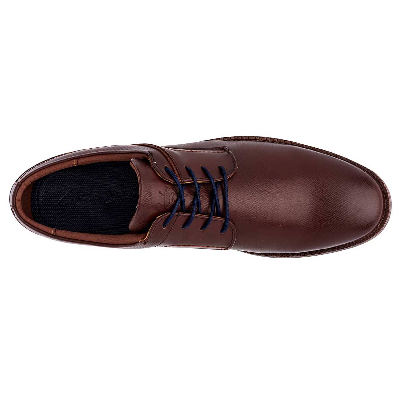 Zapato vestir Negro total Cafe 4216