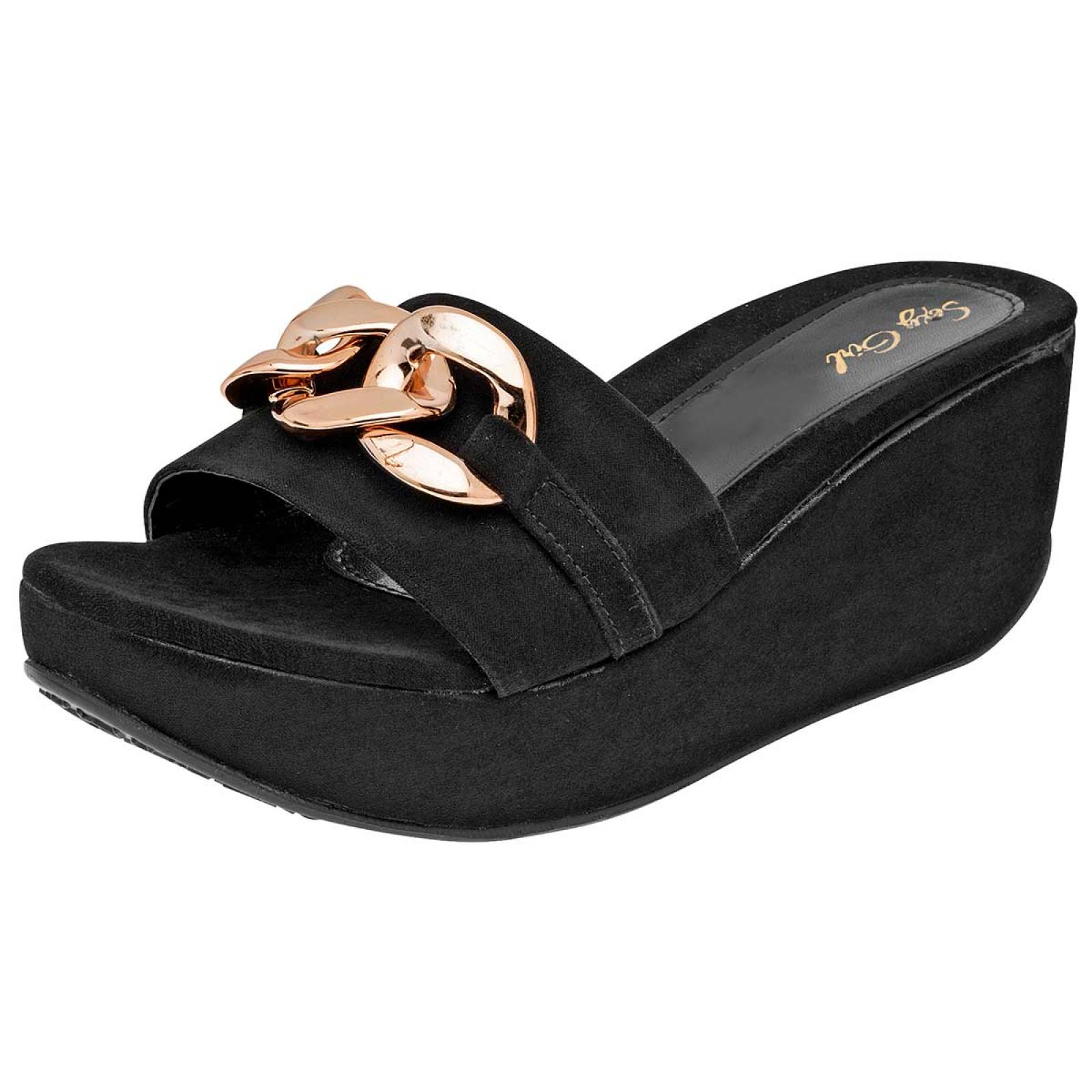 Sandalia Sg Negro 1276