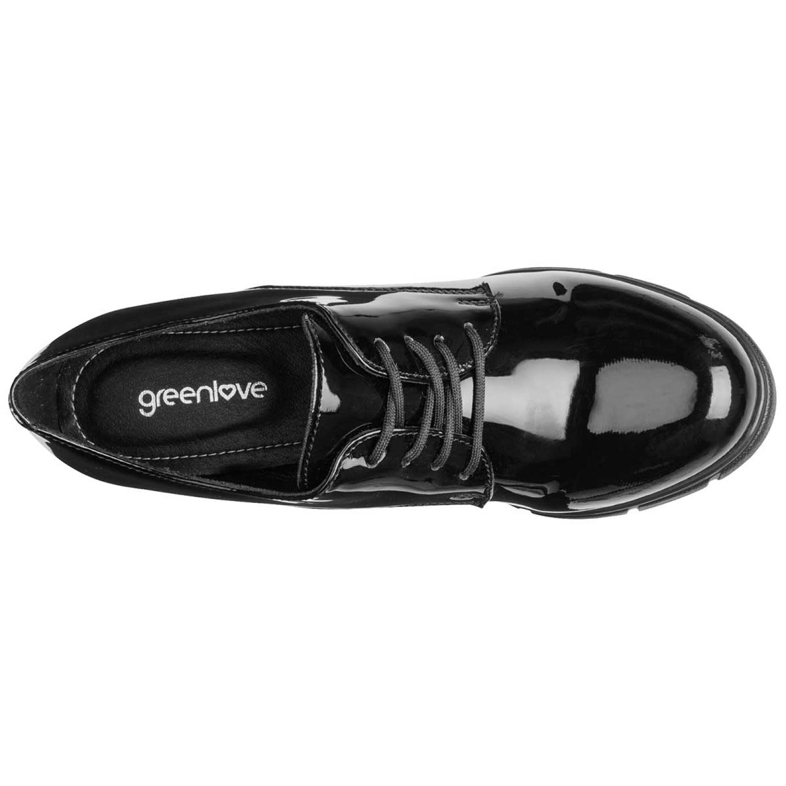 Zapato casual Green love Negro 92020