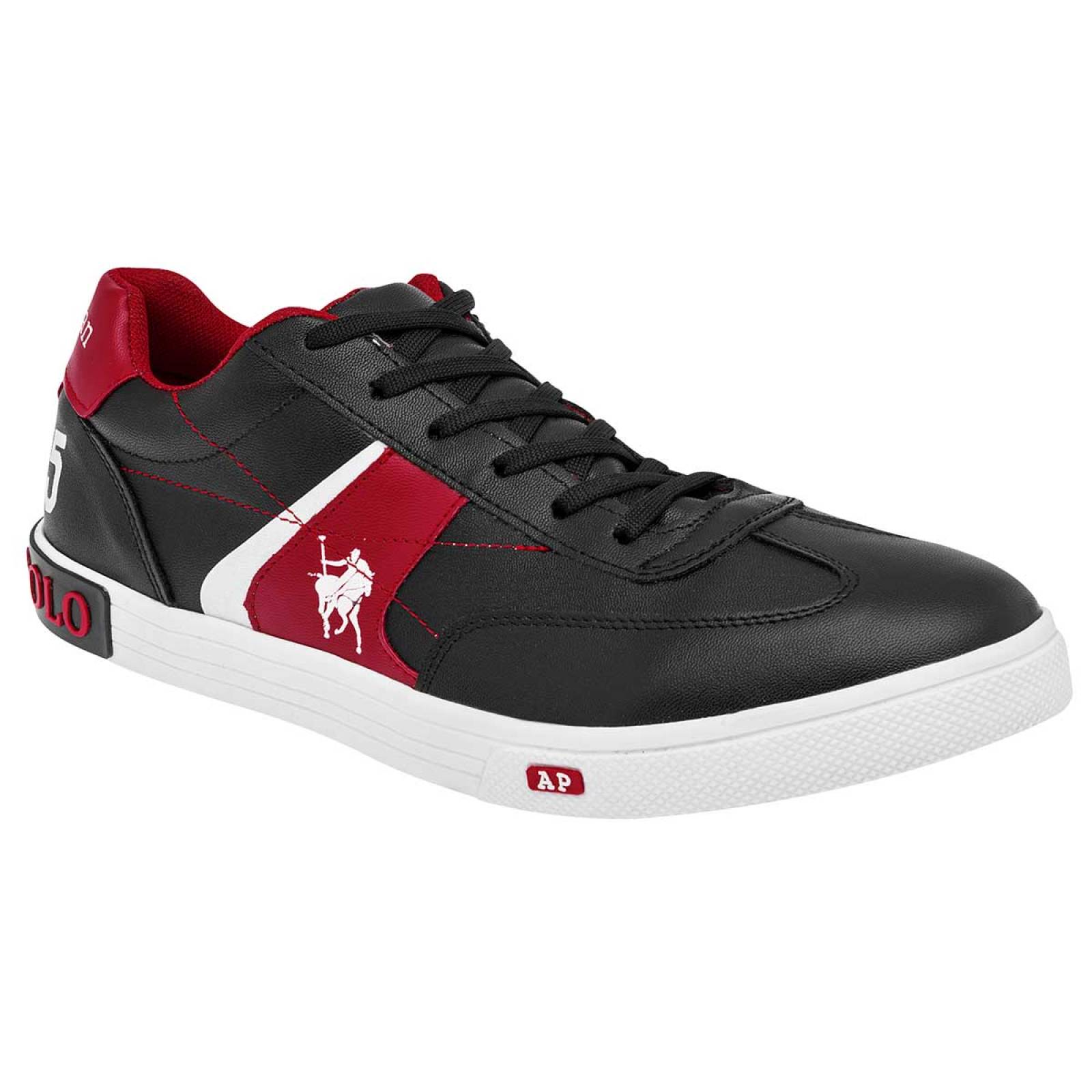 Tenis American polo Negro 2501