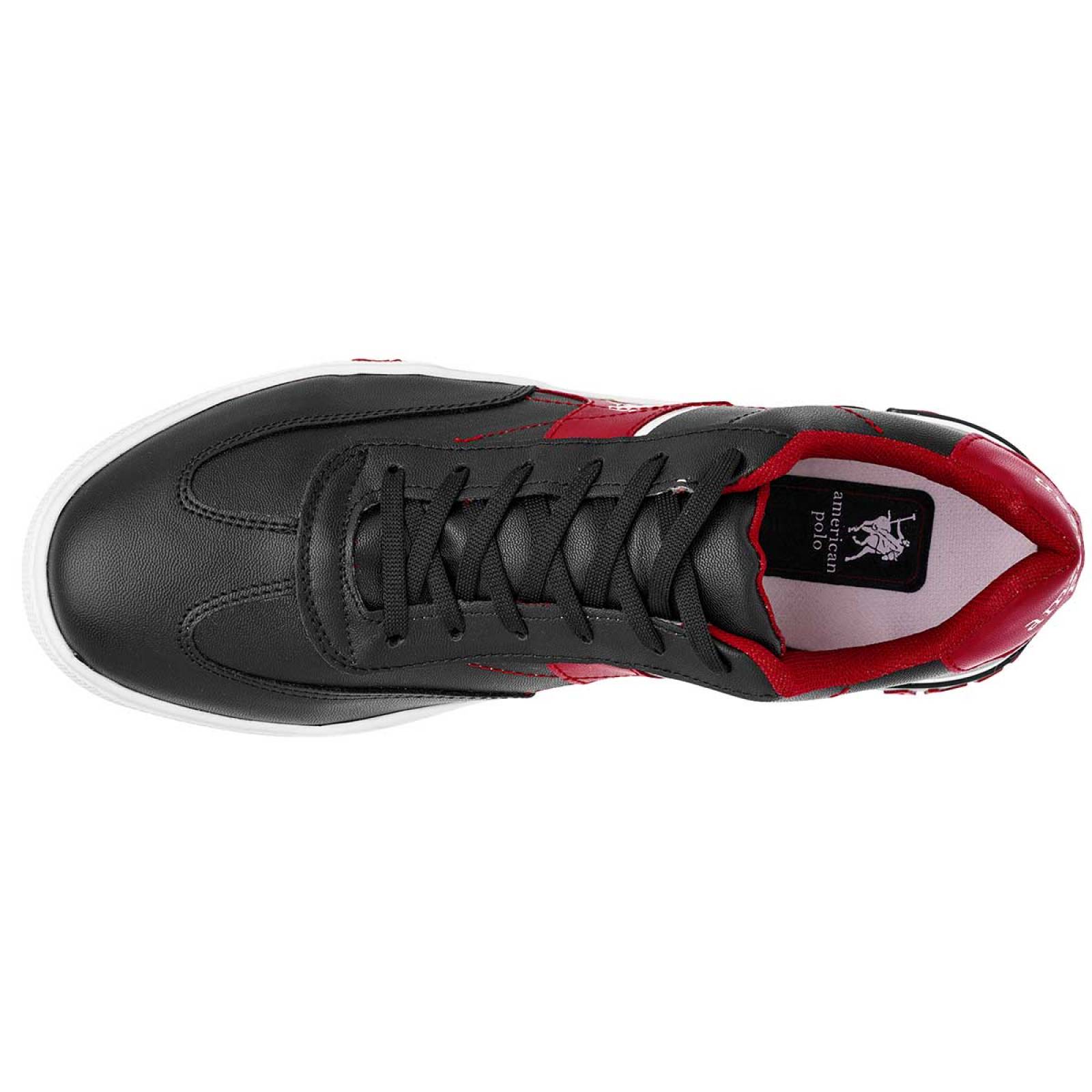 Tenis American polo Negro 2501