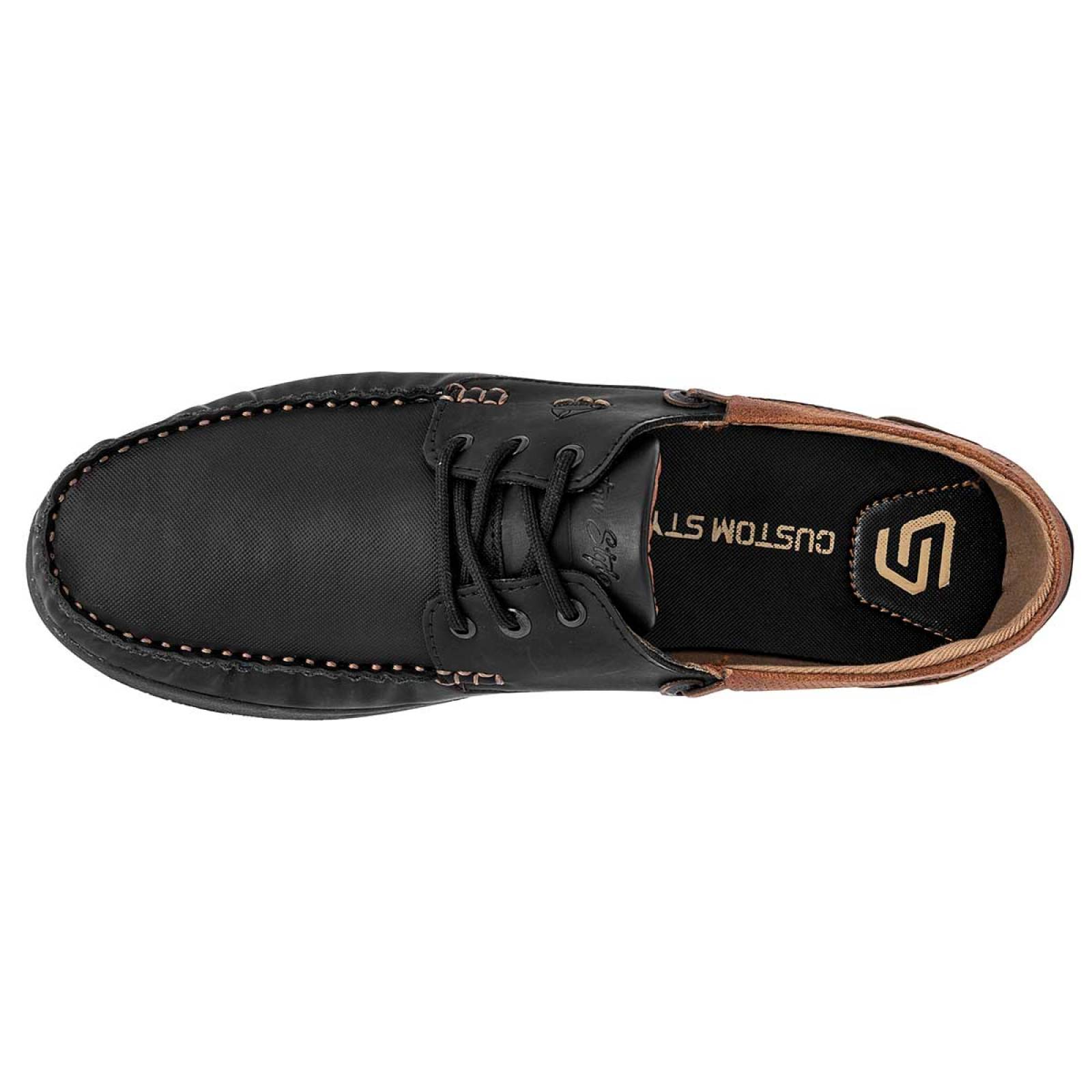 Zapato casual Negro total Negro 3354