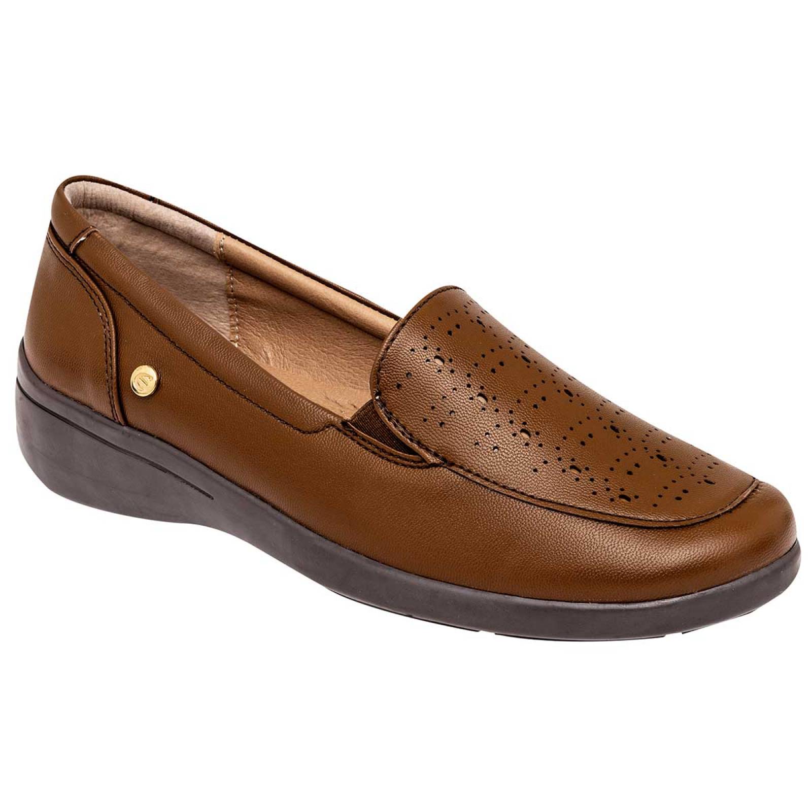 Zapato casual Etnia Camel 9415