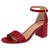 Zapato casual Etnia Rojo 605