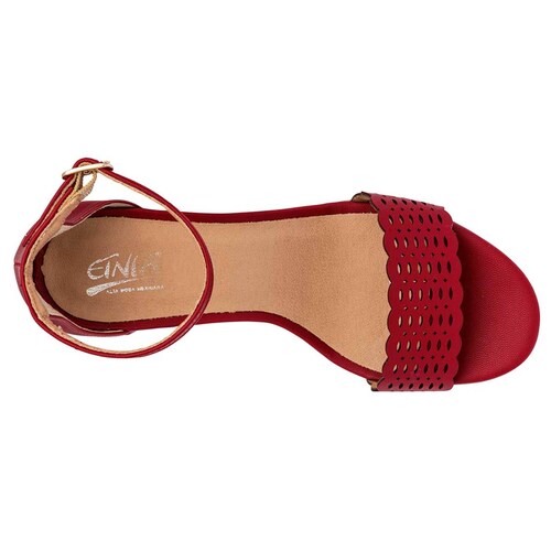 Zapato casual Etnia Rojo 605