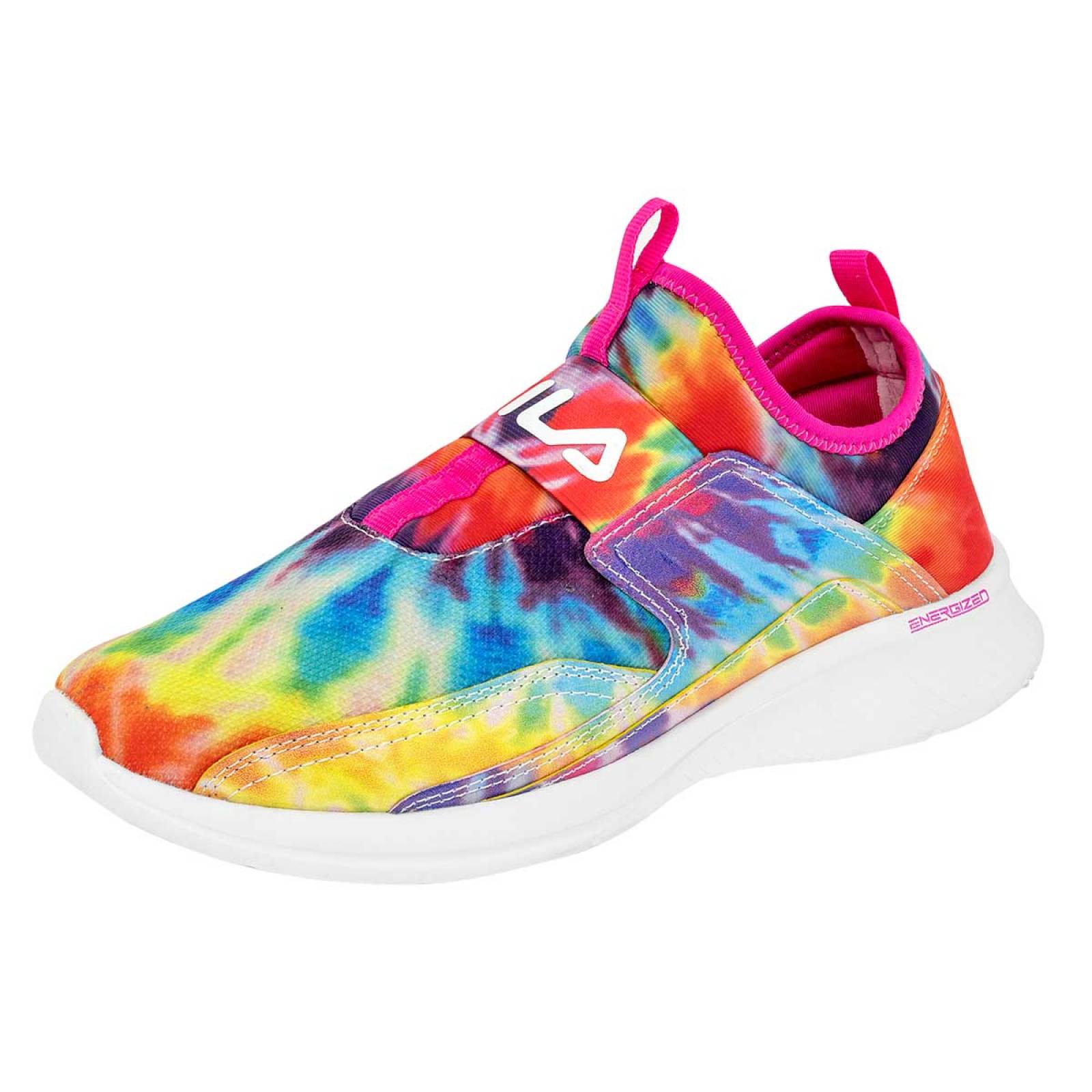 tenis fila mujer arcoiris