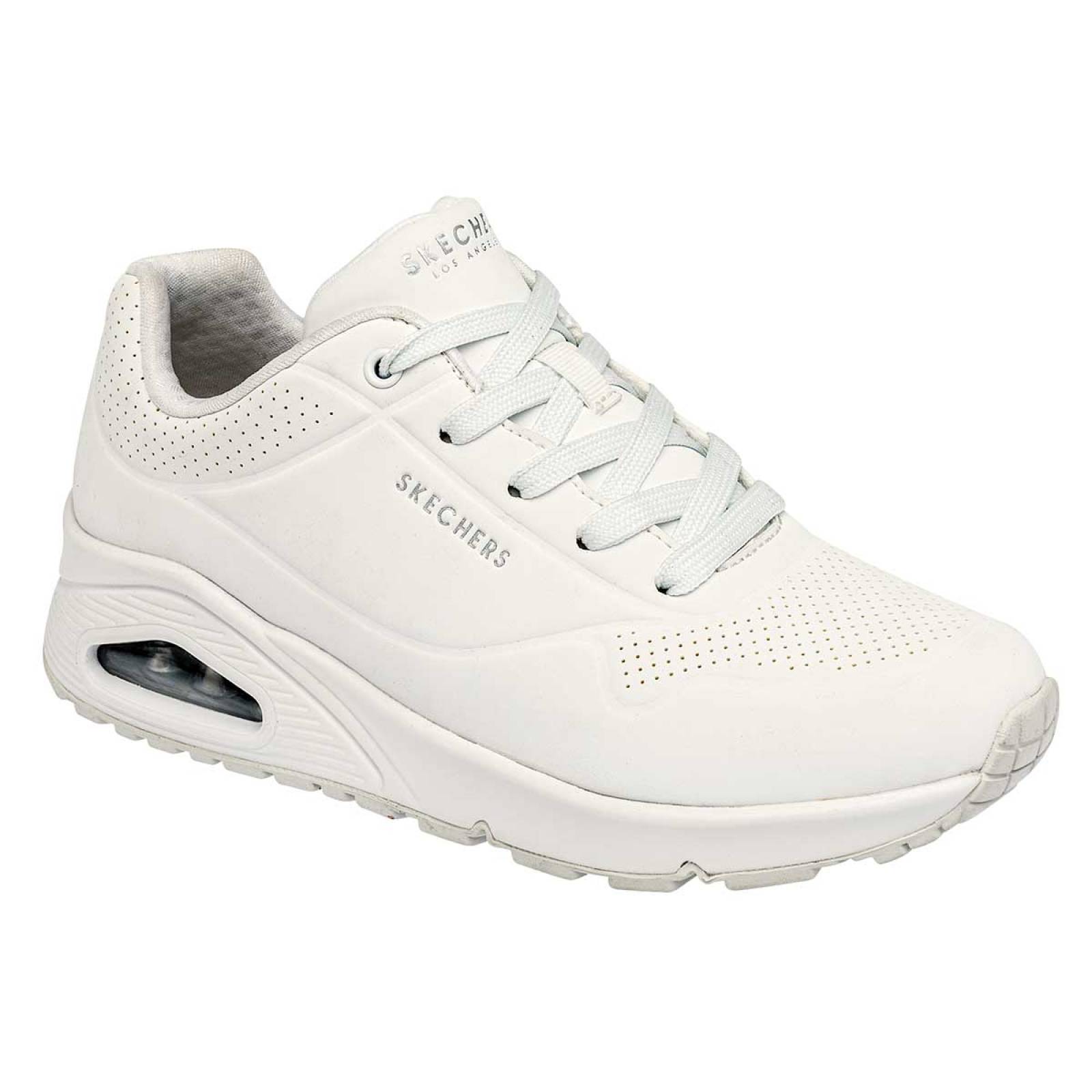Tenis Skechers Blanco 73690w