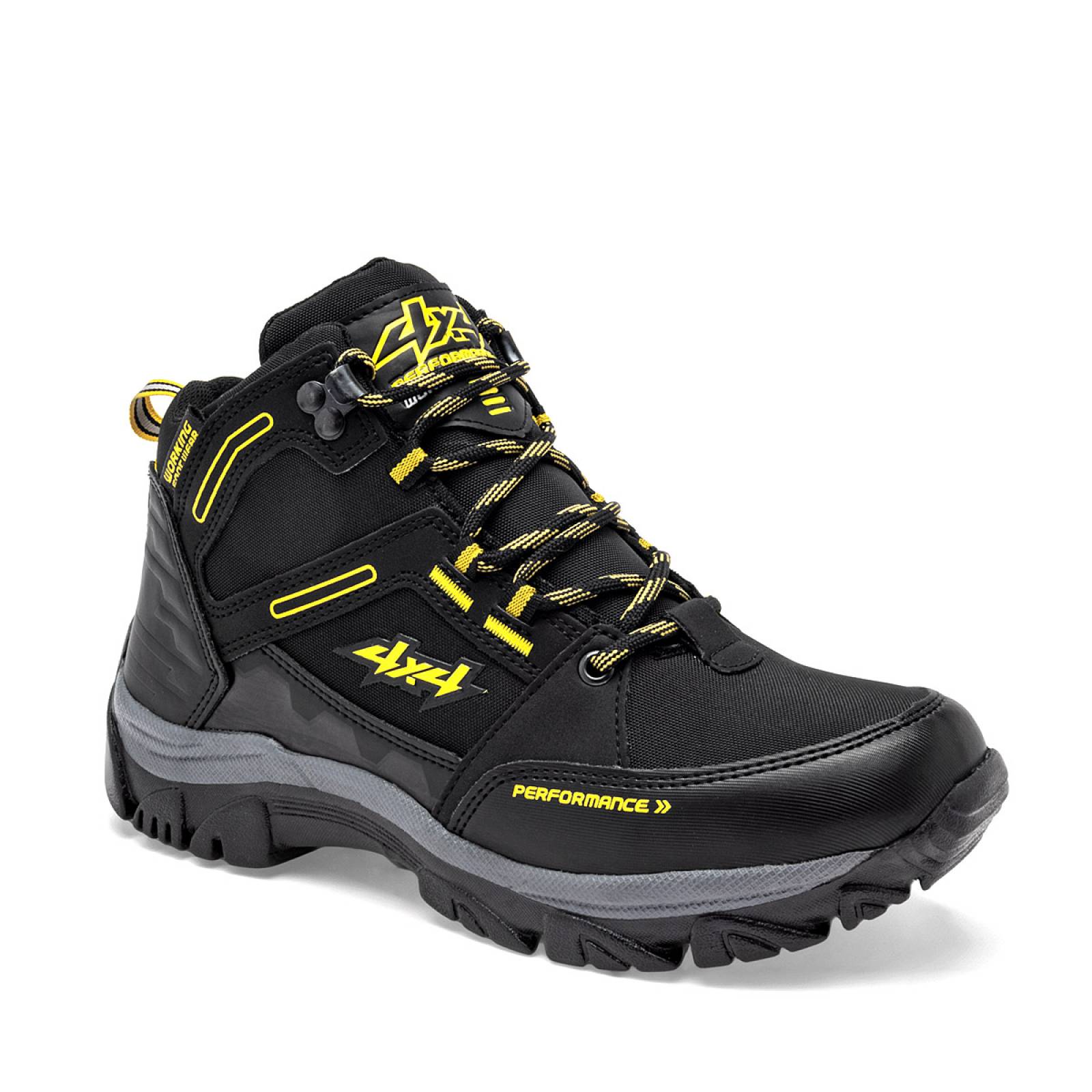 Bota y botin 4x4 Negro 7086
