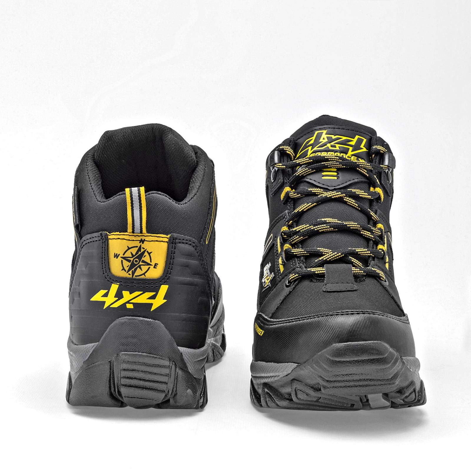 Bota y botin 4x4 Negro 7086