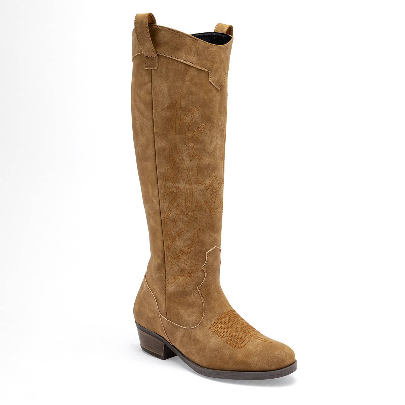 Bota y botin Catalina Camel 9050