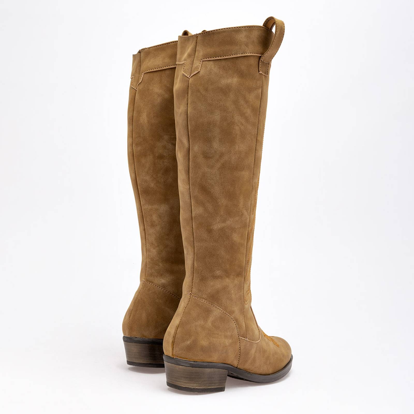 Bota y botin Catalina Camel 9050