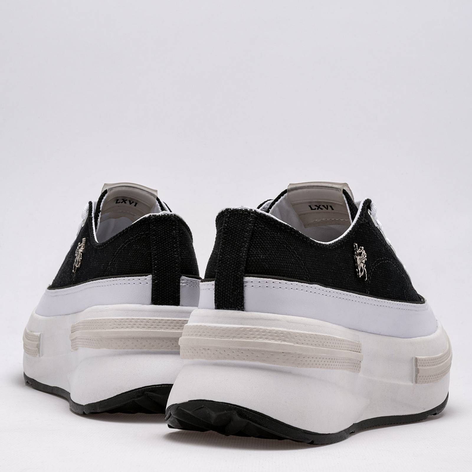 Tenis American polo Negro 2572