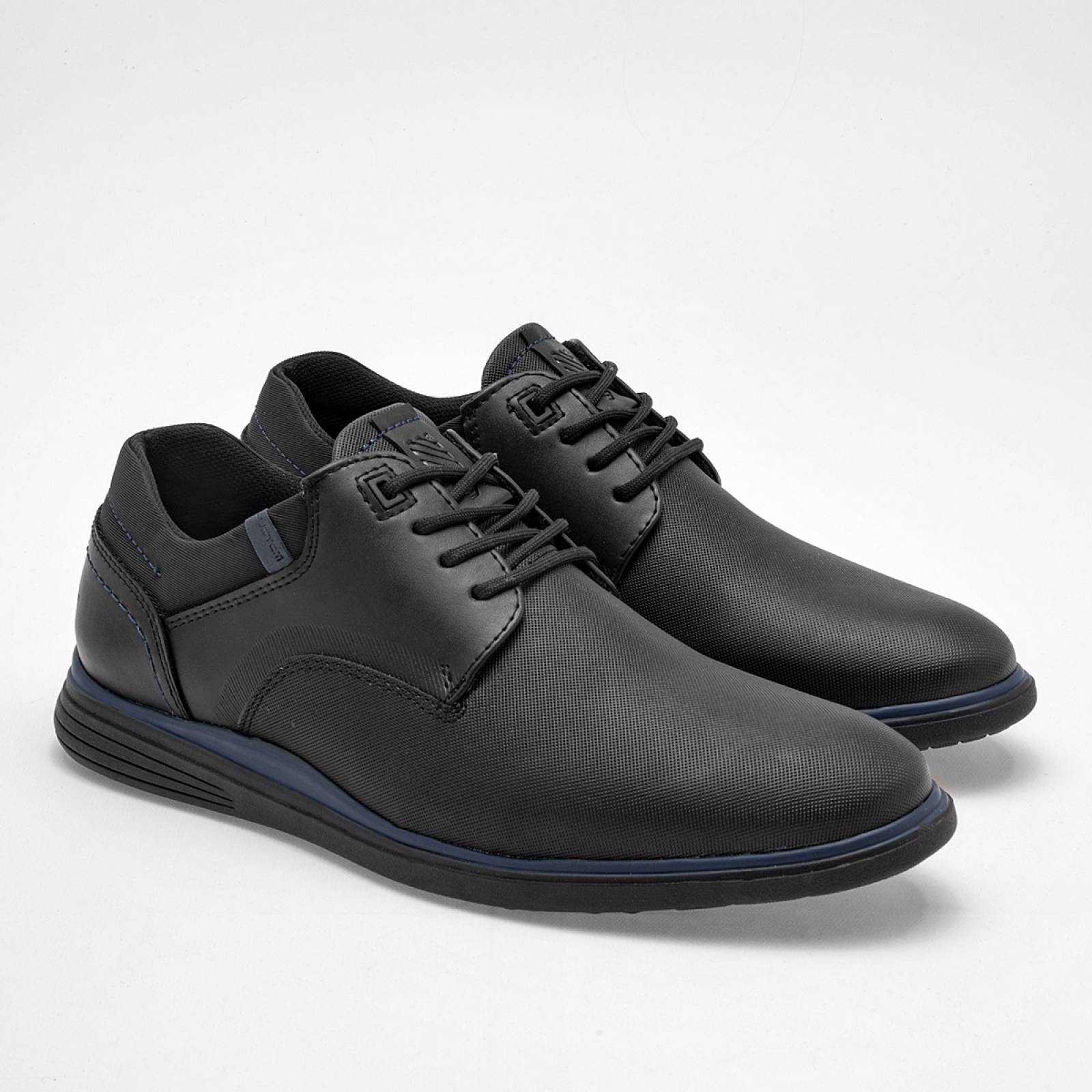 Zapato casual Negro total Negro 8201