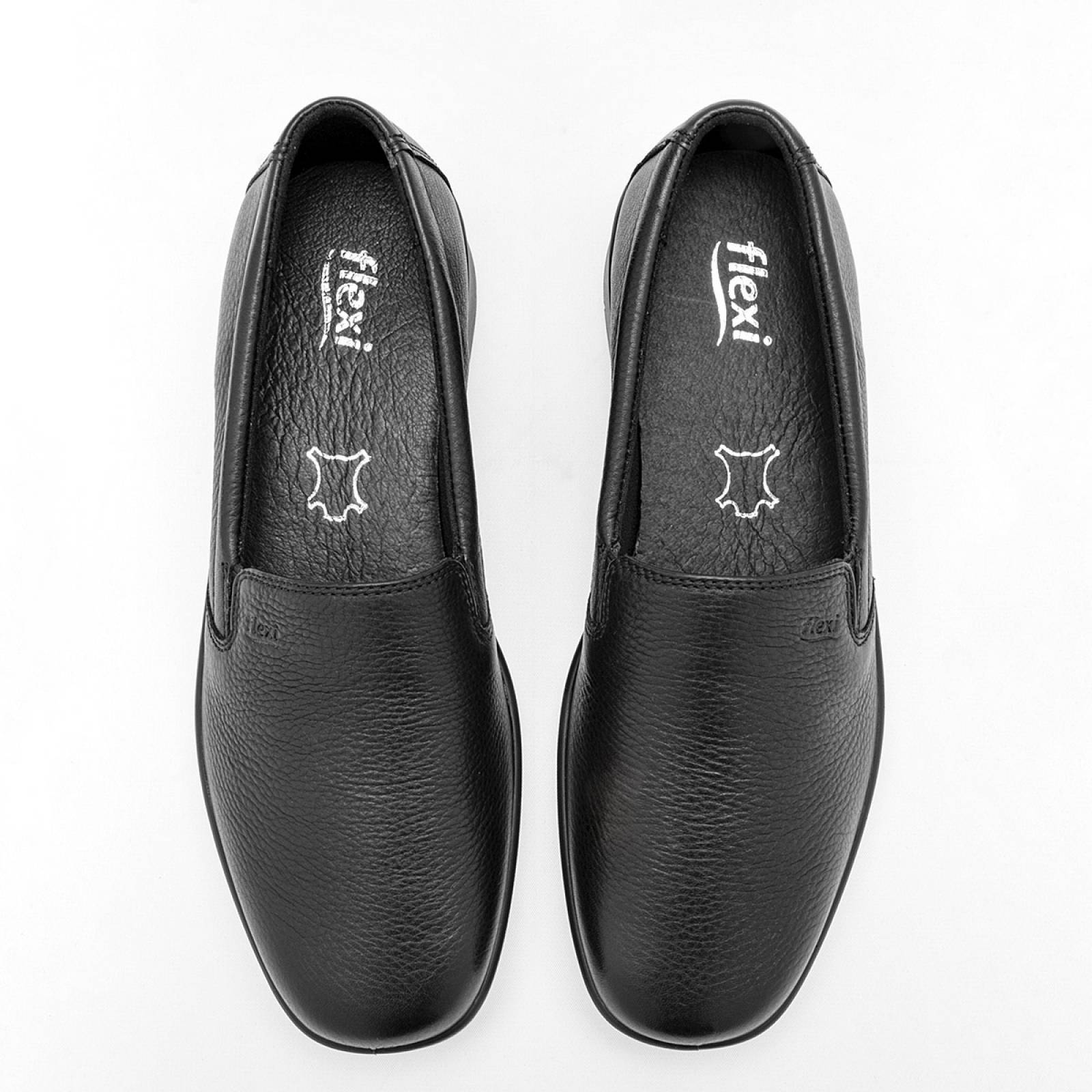 Zapato confort Flexi Negro 124501