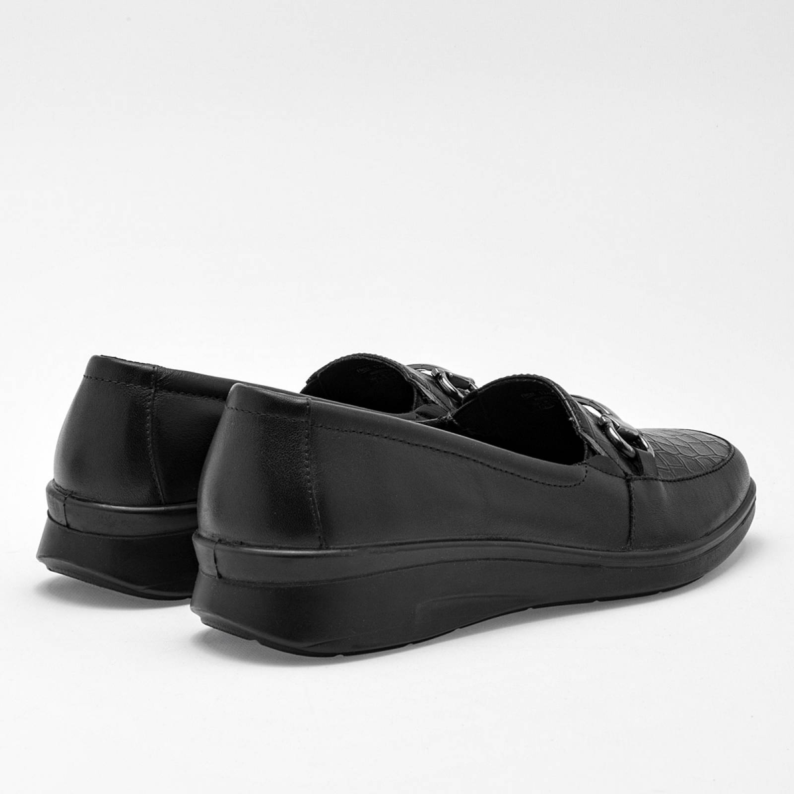 Zapato confort Flexi Negro 124502