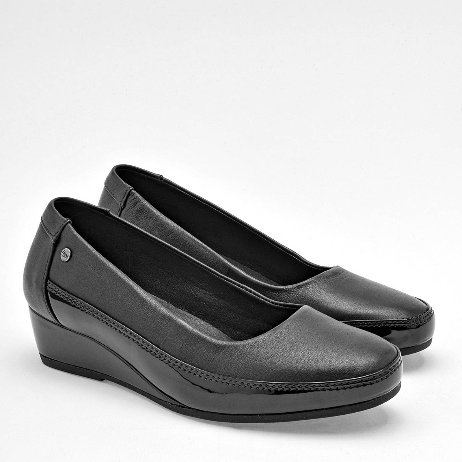 Zapato confort Flexi Negro 127001