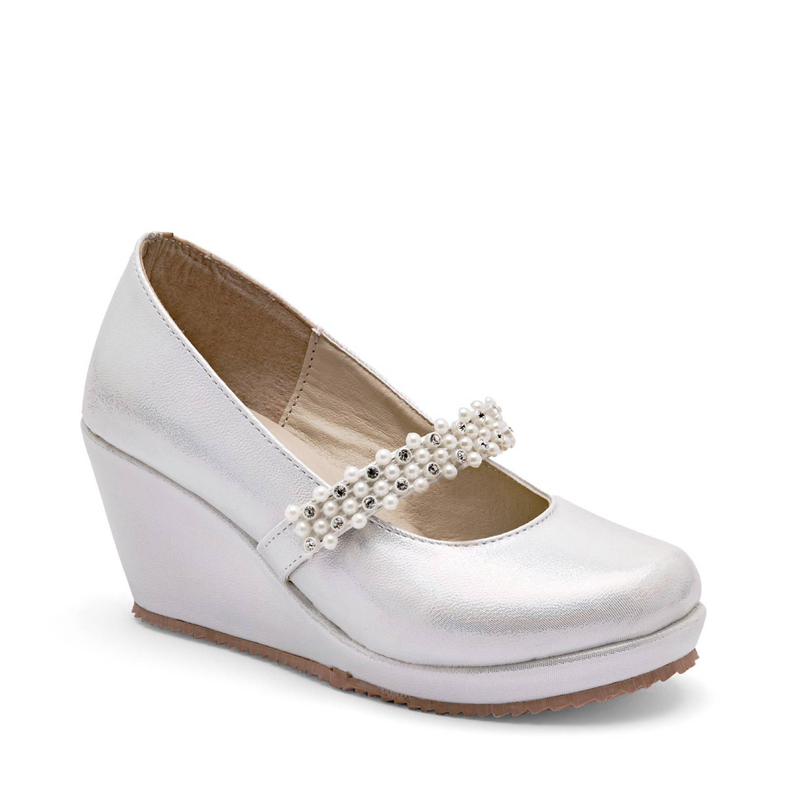 Zapato graduación Jovana Blanco 144