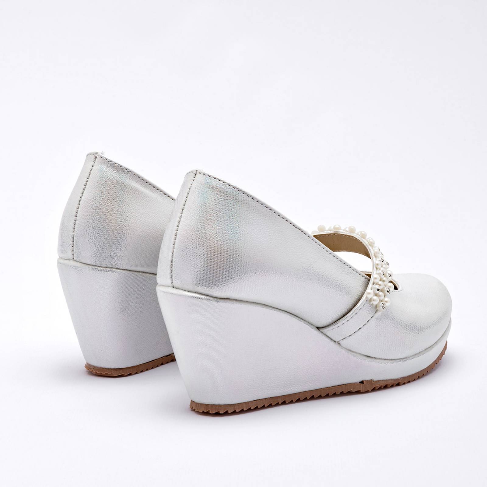 Zapato graduación Jovana Blanco 144