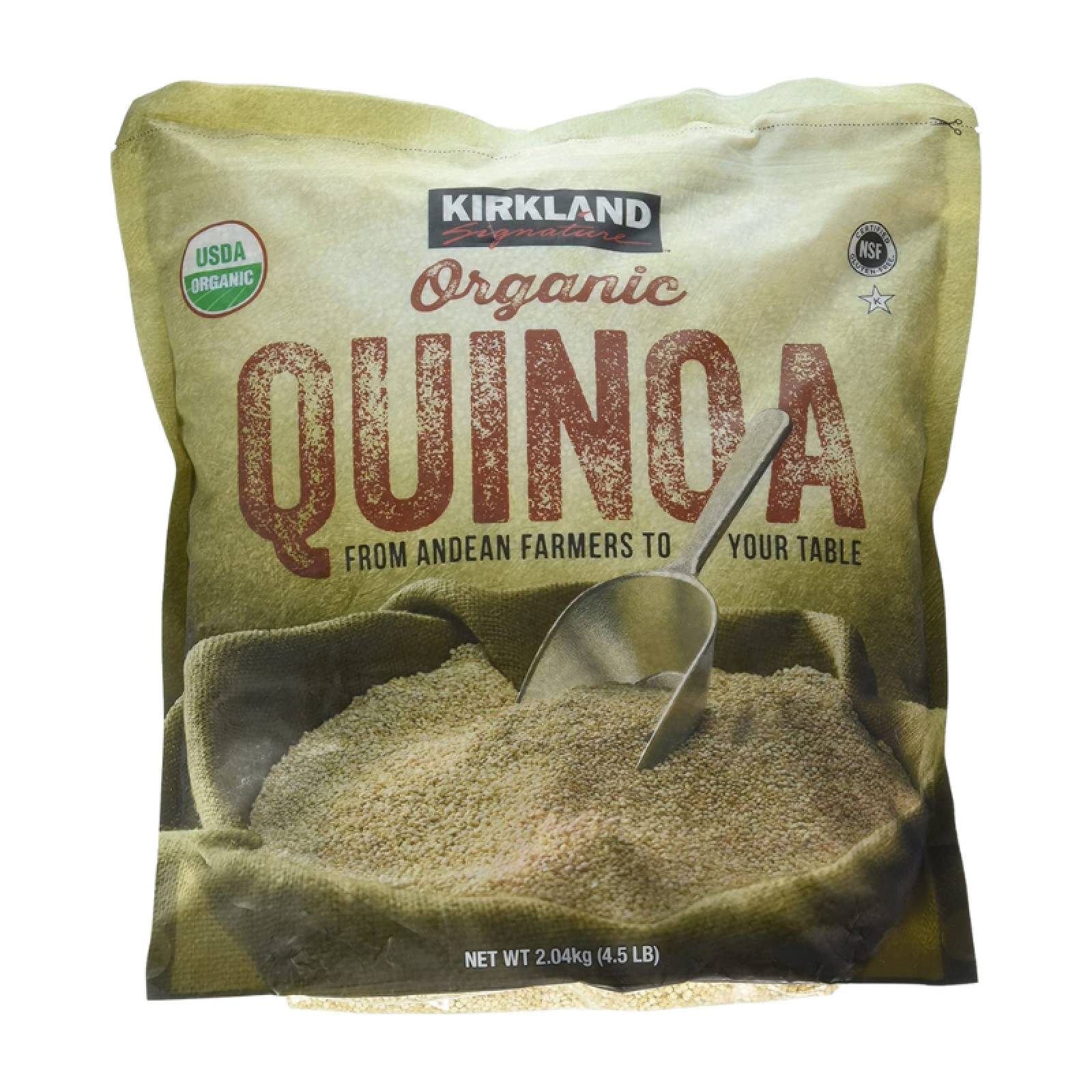 Quinoa Orgánica Kirkland Signatura 2.4kg 