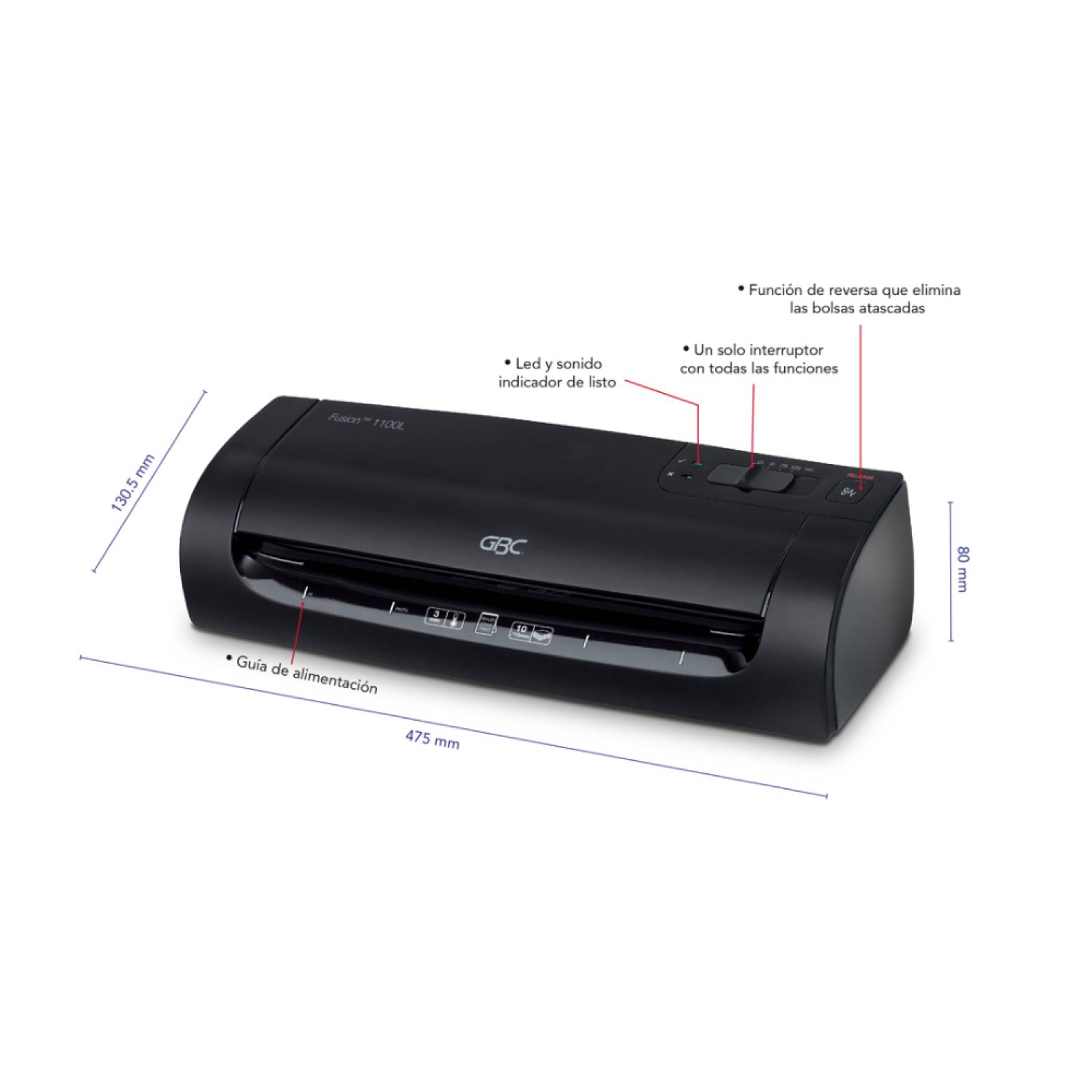 Enmicadora GBC 9 pulgadas Fusion 1100L 