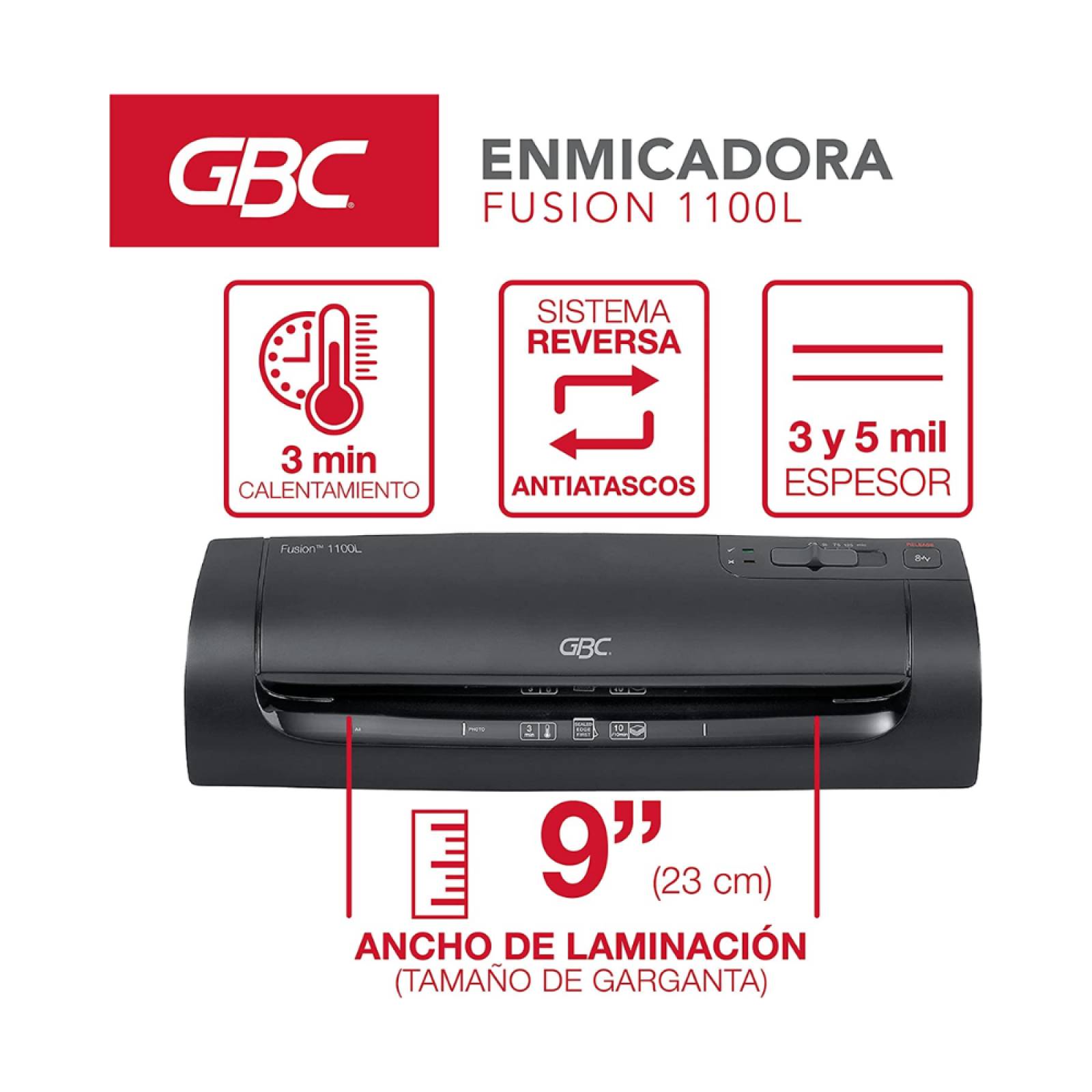 Enmicadora GBC 9 pulgadas Fusion 1100L 