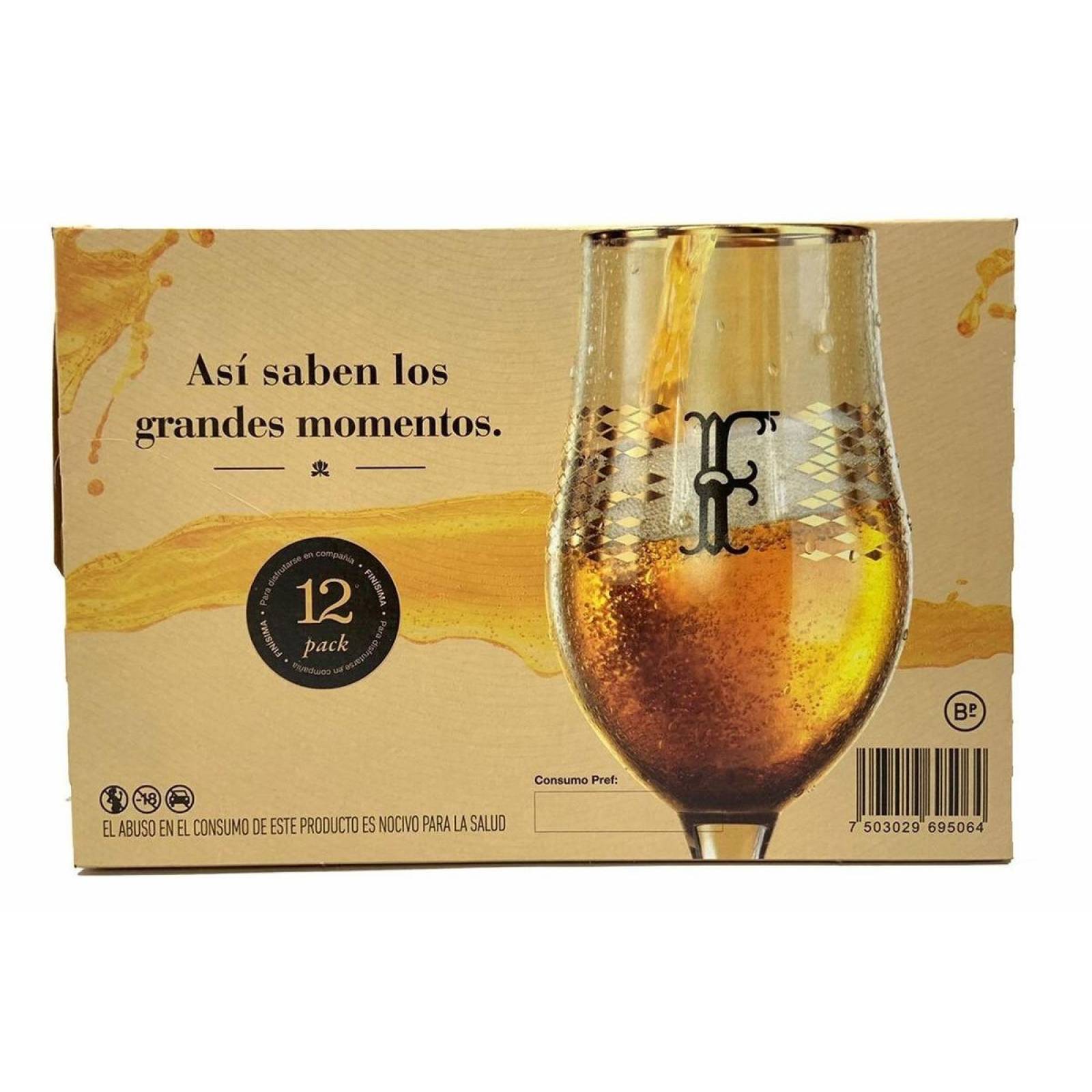 Cerveza Artesanal Finísima 12 De 355ml 