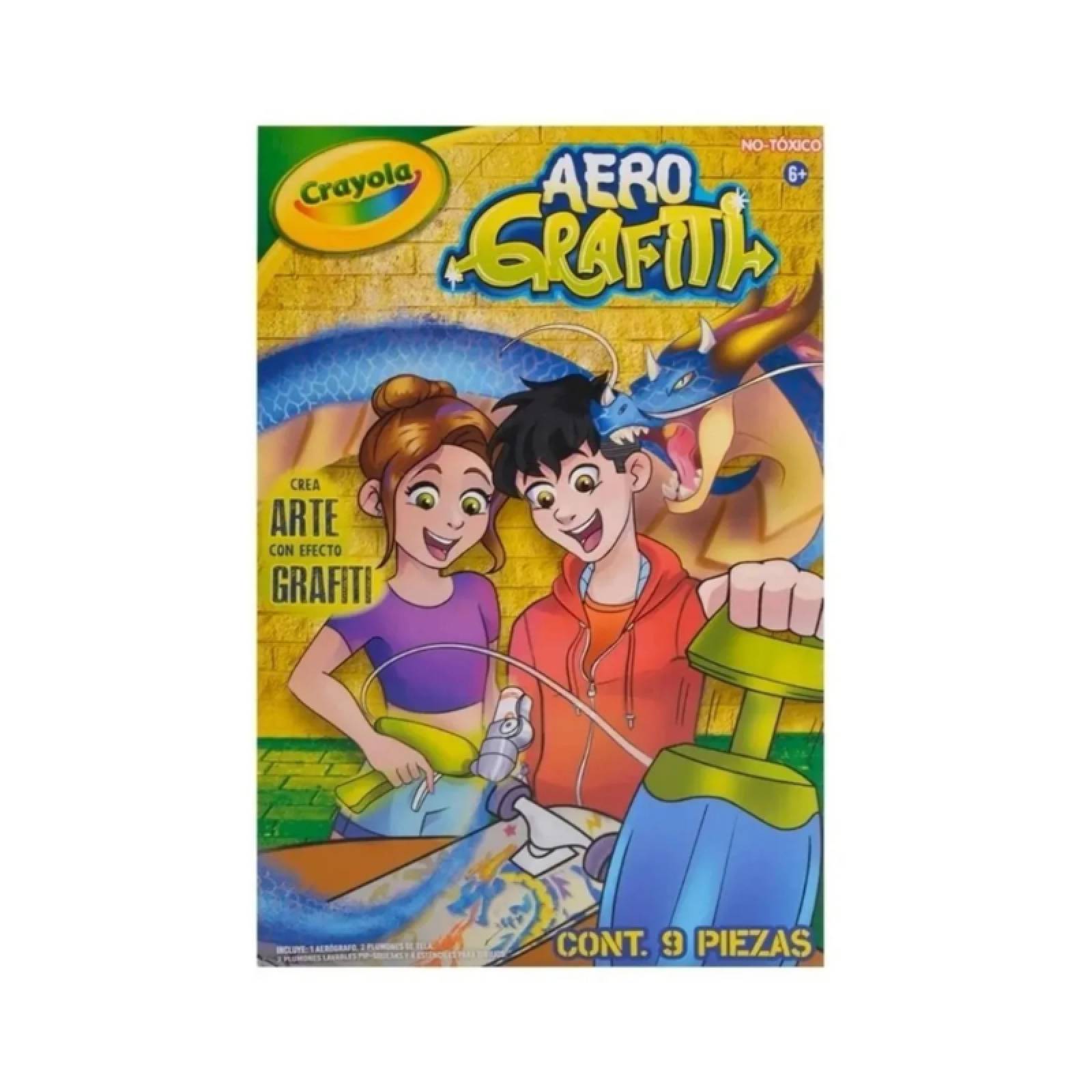Aerografiti Crayola 