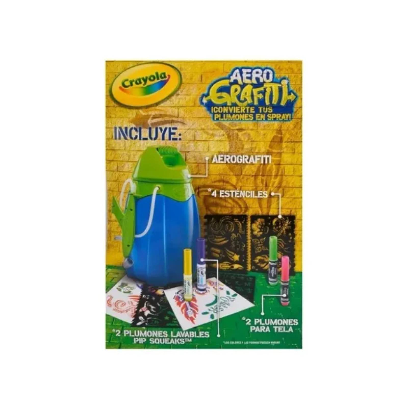 Aerografiti Crayola 