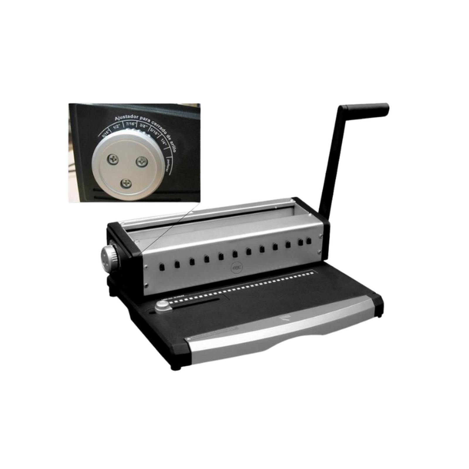 Combo Engargoladora Espiral, Enmicadora, Guillotina y 95 Micas 