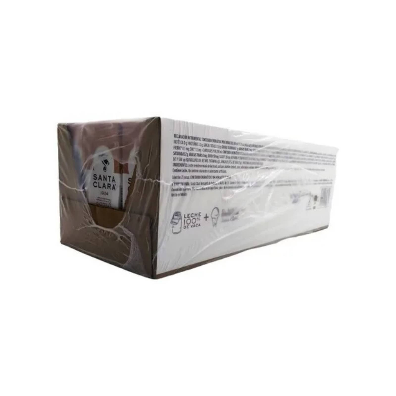 Leche Santa Clara 27 Piezas Sabor Chocolate 200ml 