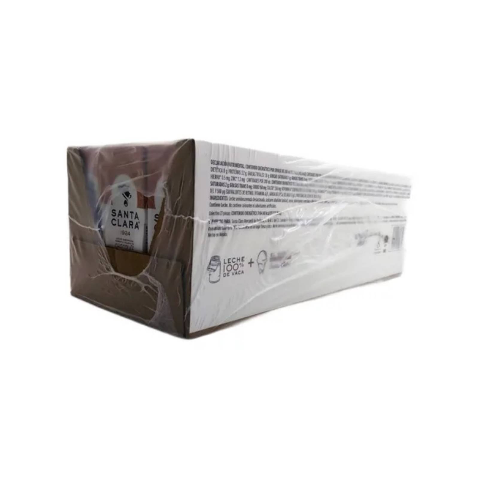 Leche Santa Clara 27 Piezas Sabor Chocolate 200ml 