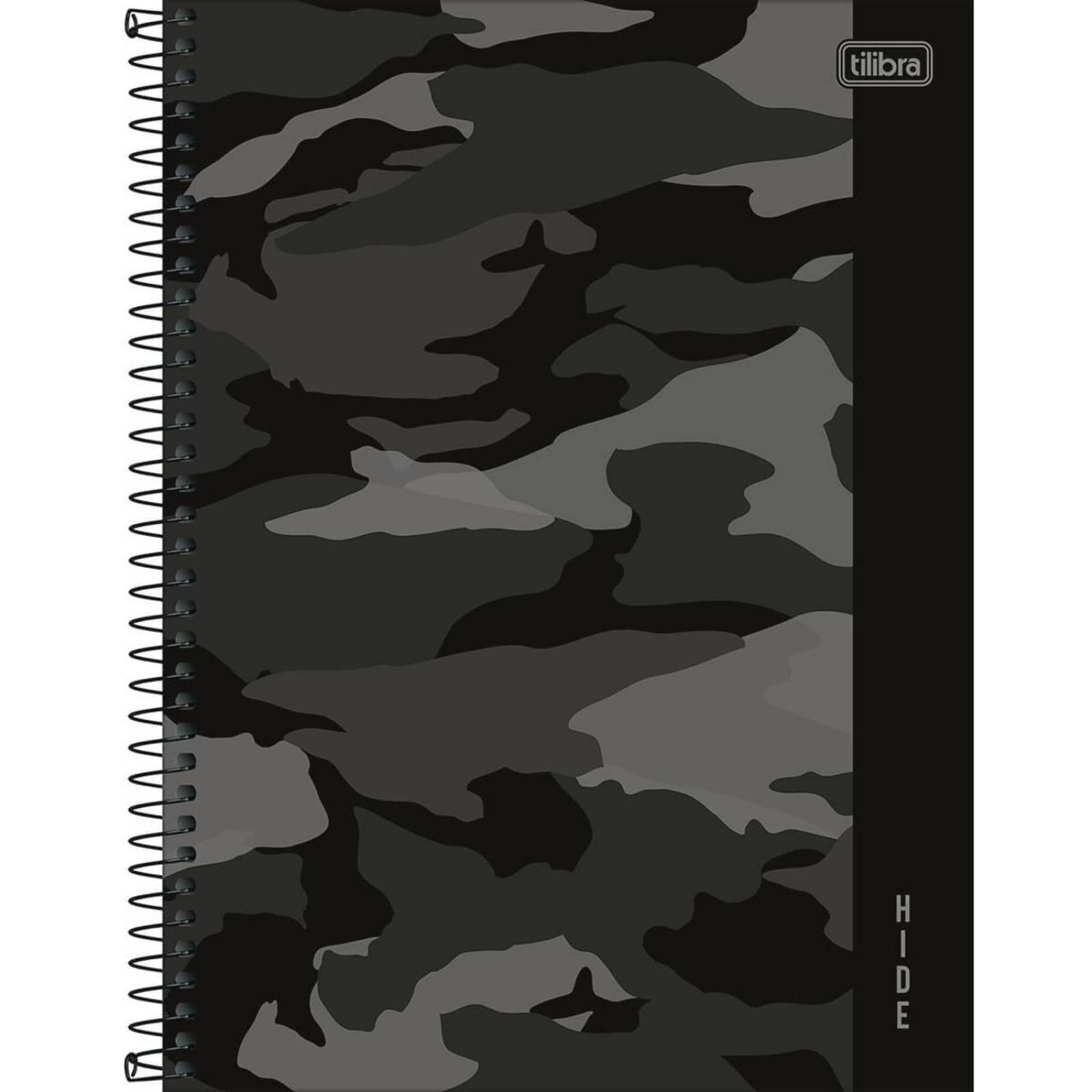 1 Cuaderno Tilibra Tamaño Profesional De Pasta Dura 80h Raya Hide1