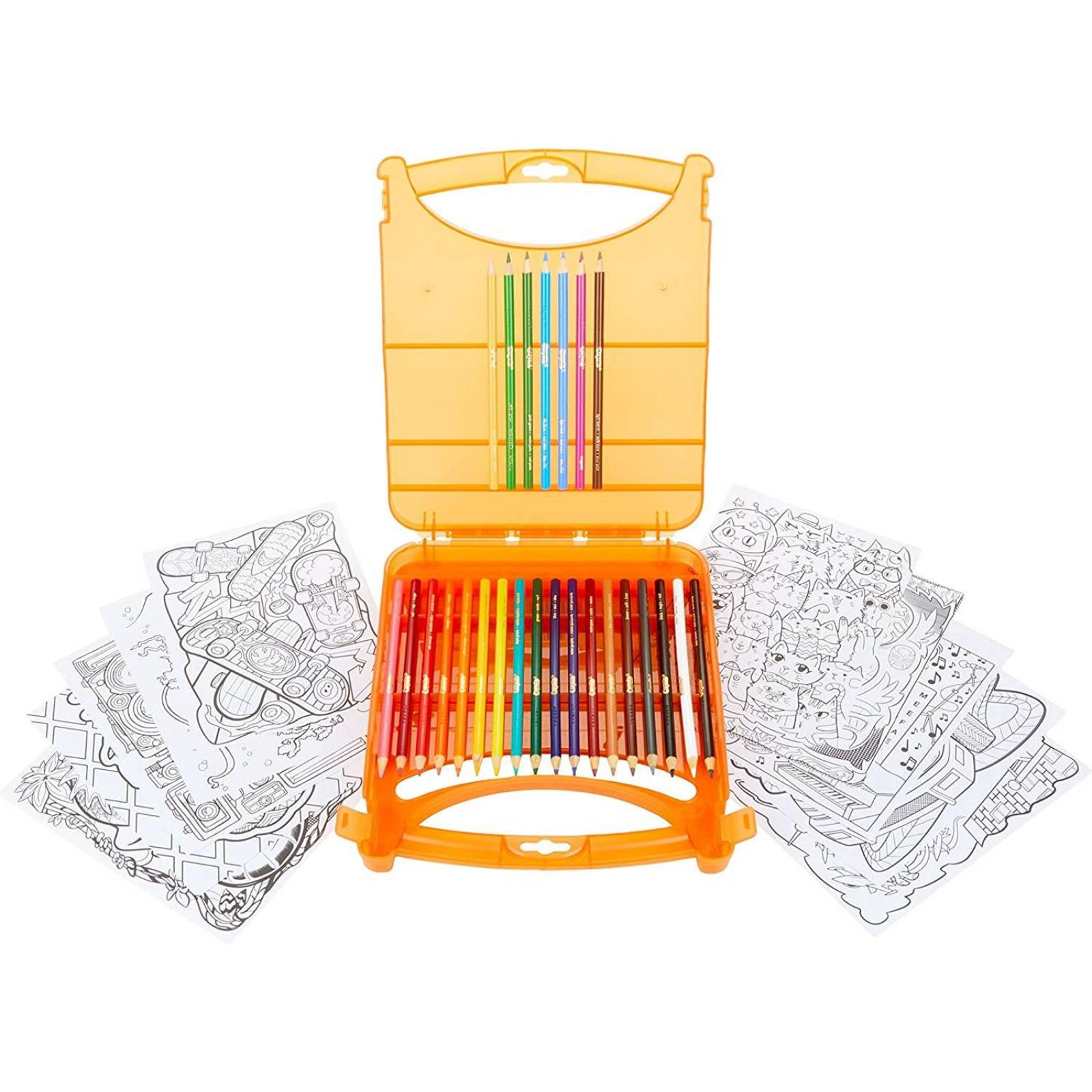 Kit Lápices de Colores Crayola Create & Color 65 piezas