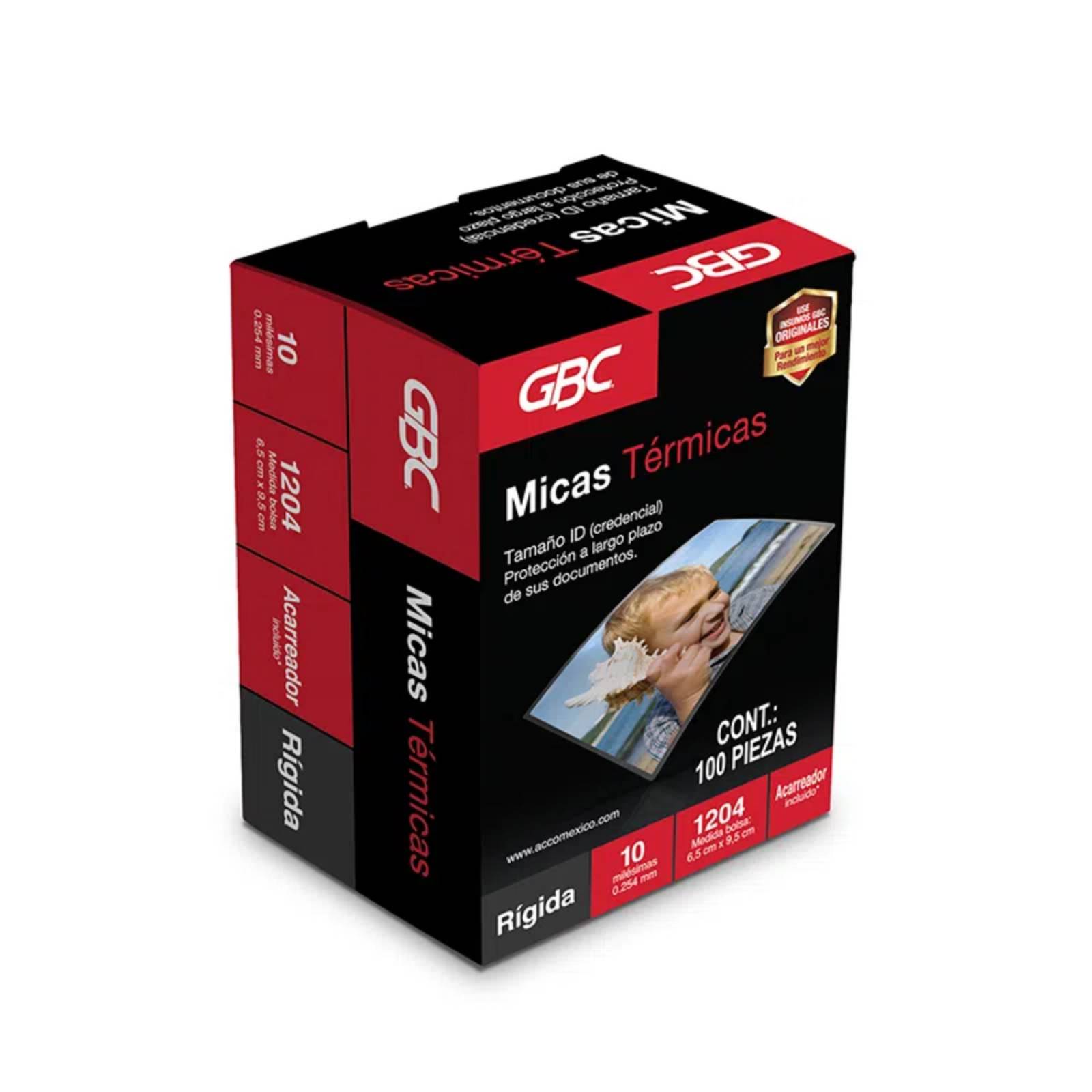 600 Micas Gbc 6.5 X 9.5 10 Milesimas T Credencial 