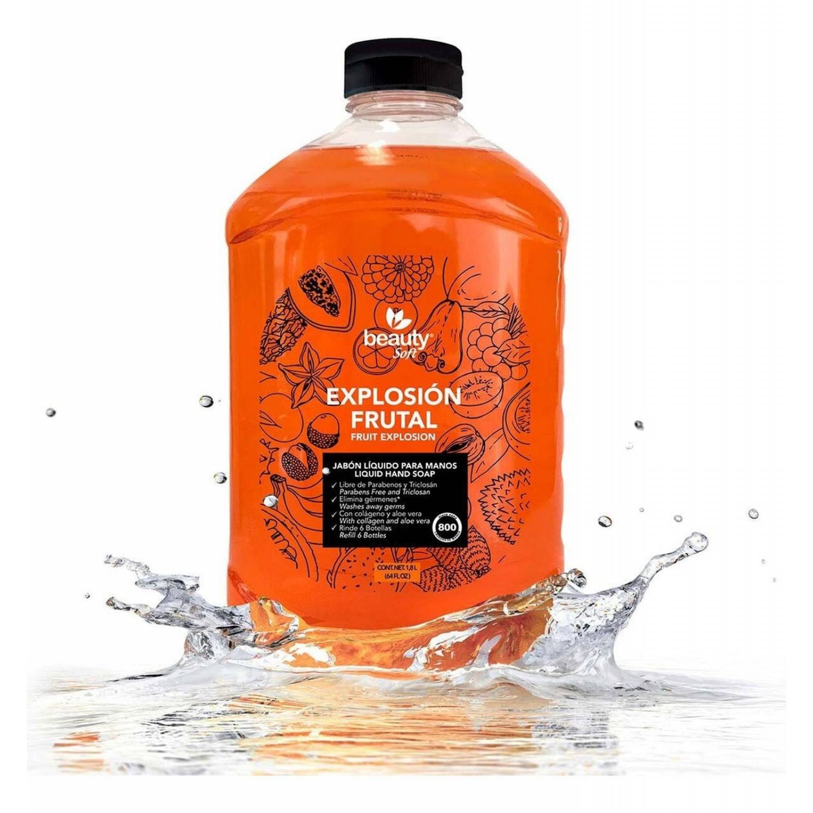 Jabón Líquido Para Manos Beauty Soft 