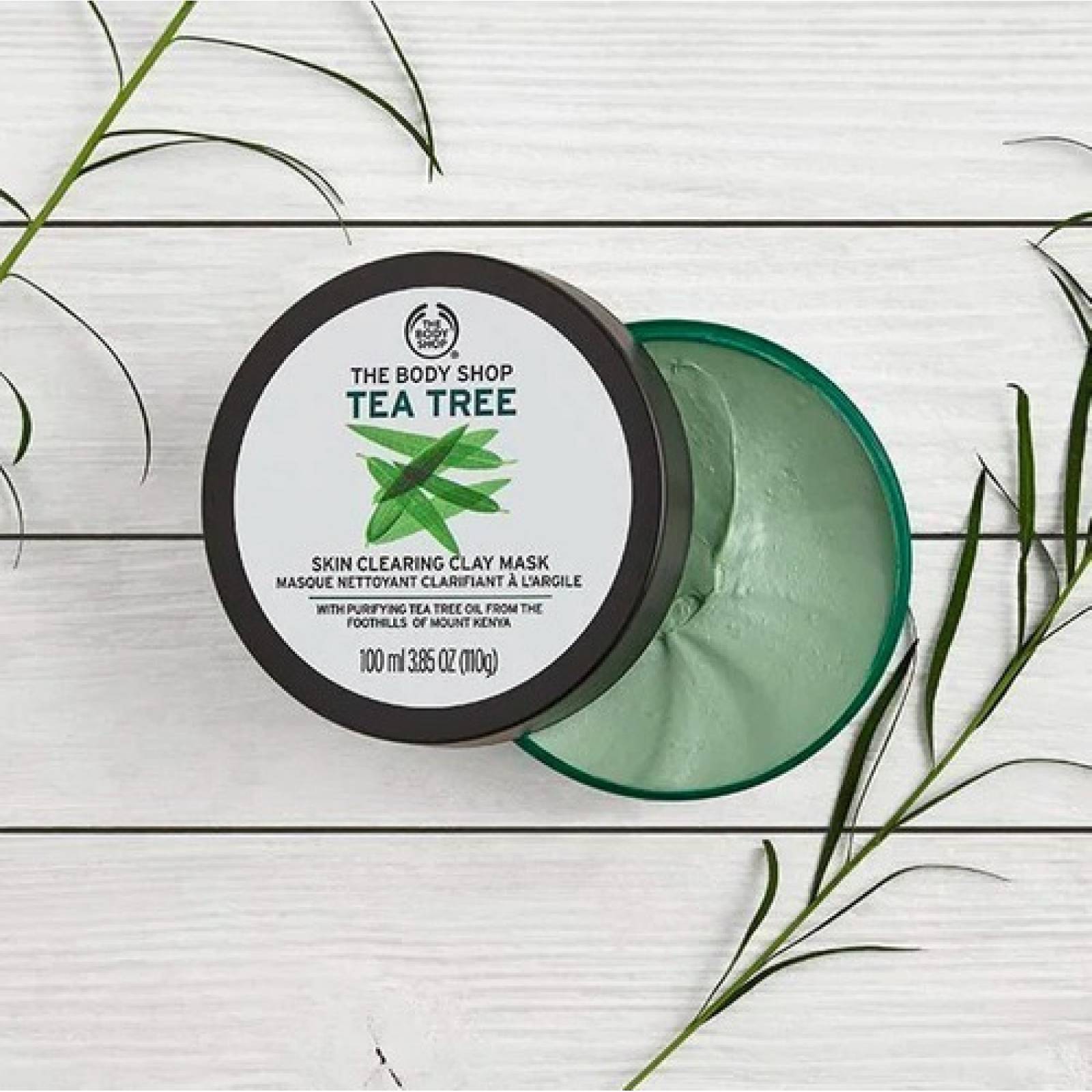 Mascarilla De Arcilla Purificante Árbol De Té Tea Tree The Body Shop