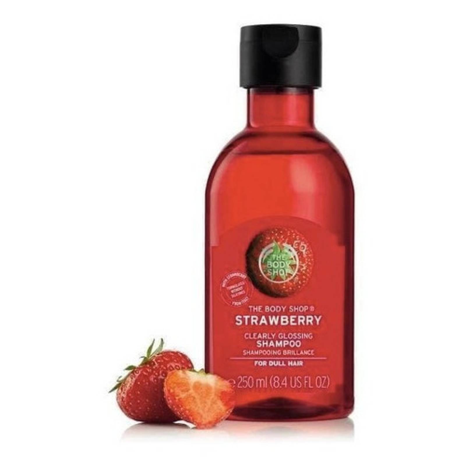 Shampoo Abrillantador Fresa The Body Shop Capilar