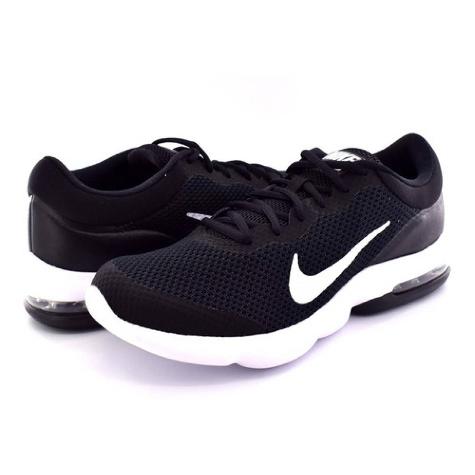 Tenis Nike Deportivos Negro Blanco Air Max Advantage Hombre