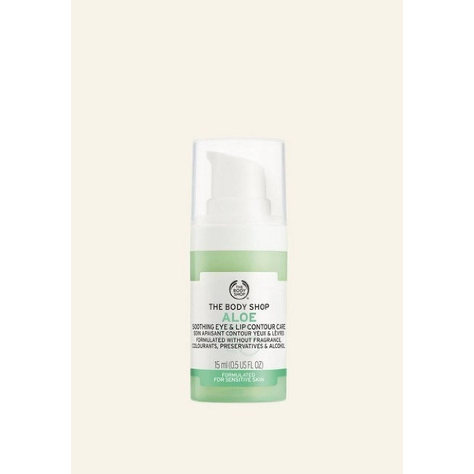 Gel Calmante Contorno De Ojos Y Labios De Aloe The Body Shop
