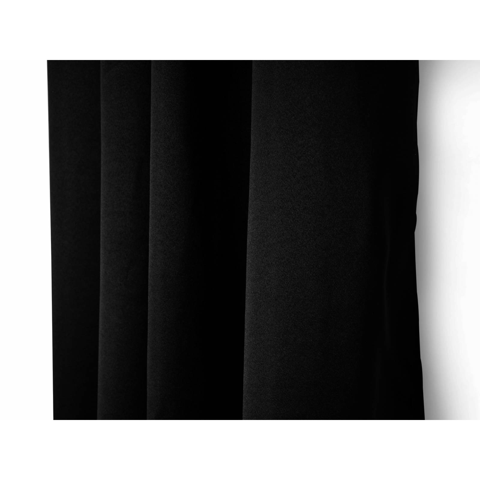 Cortina Dormireal Energy Saver Black Satín Argollas Set 276x235