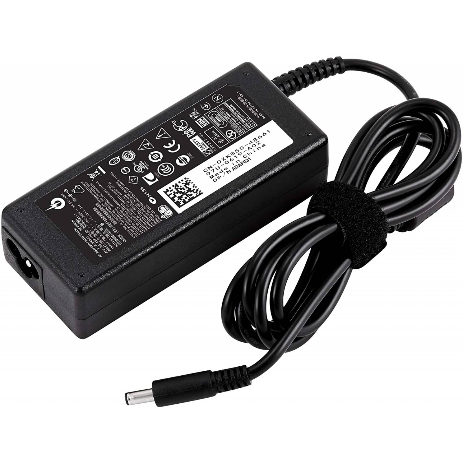 Para Dell Inspiron 15-3558 / 19.5V  /  3.34A  /  65W Cargador compatible Punta 4.5 x 3.0 mm