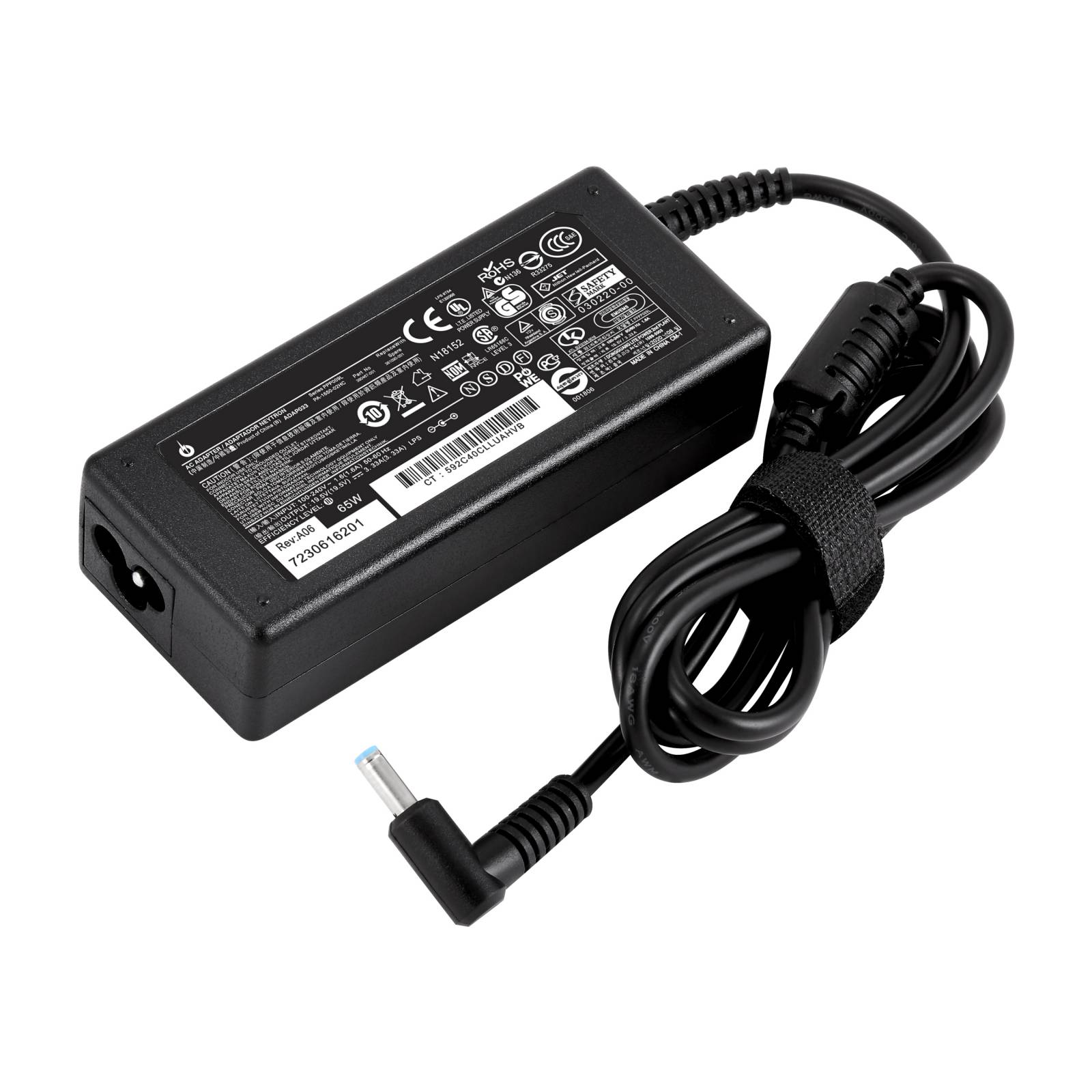 Para HP  256 G5 /  19.5V  3.33A  65W  /  Cargador Adaptador compatible punta 4.5 x 3.0mm
