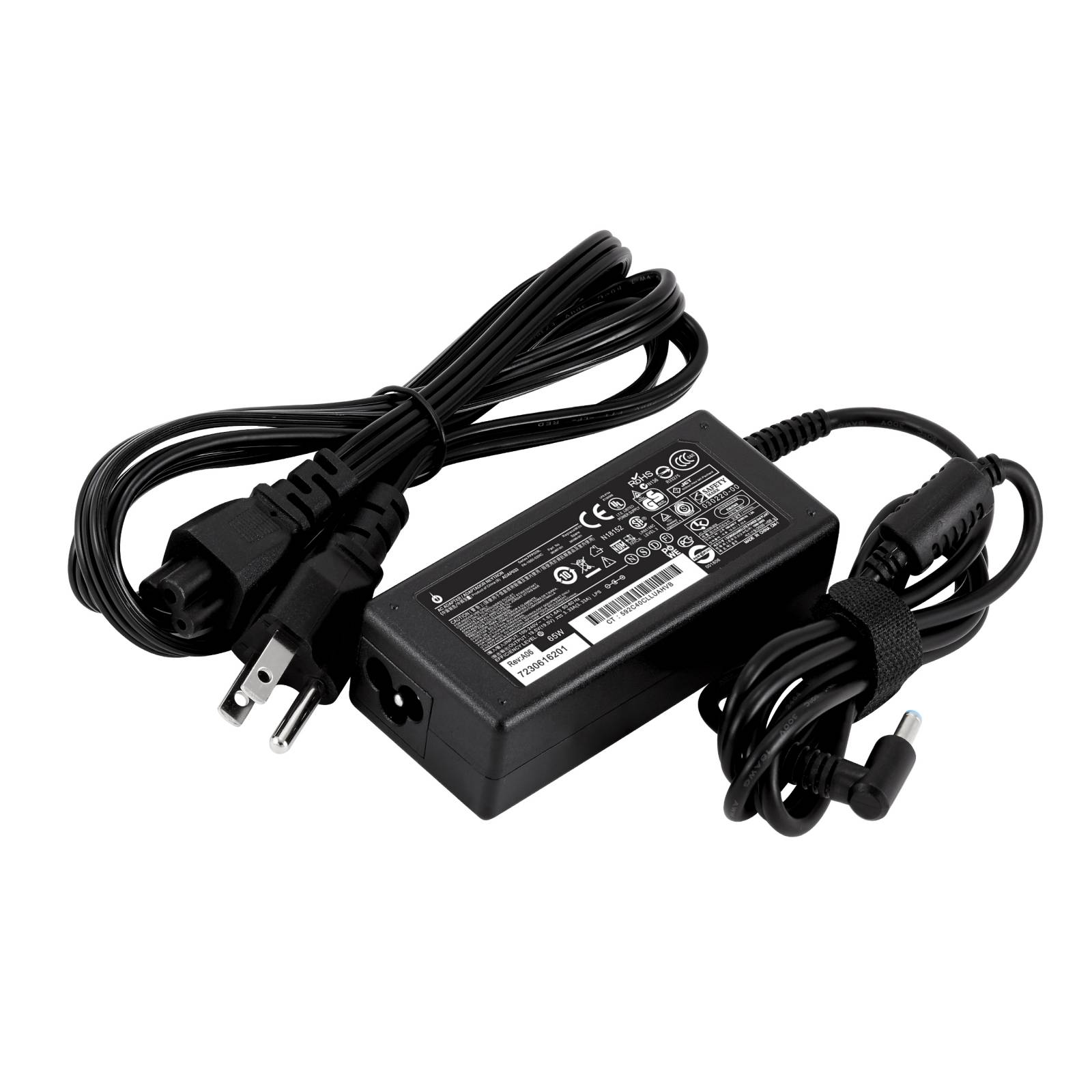 Para HP  256 G5 /  19.5V  3.33A  65W  /  Cargador Adaptador compatible punta 4.5 x 3.0mm