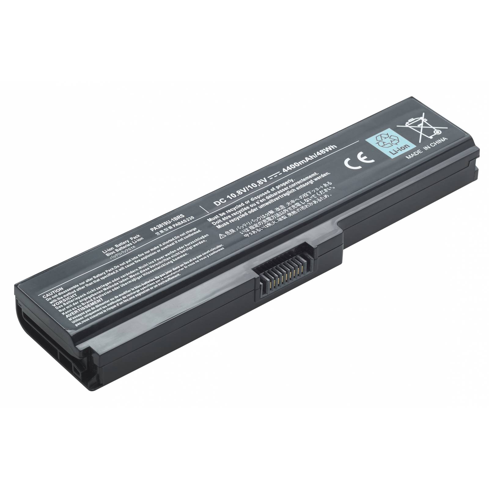 Para Toshiba Satellite L745D Bateria Compatible de 6 Celdas