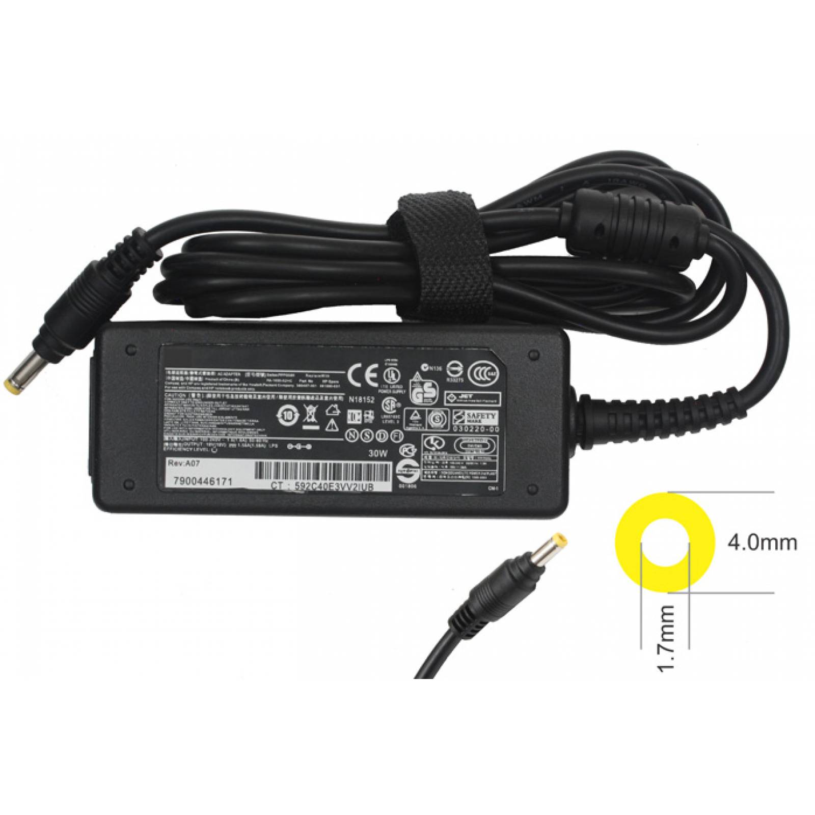 Para Compaq Mini CQ10-700 Cargador Compatible