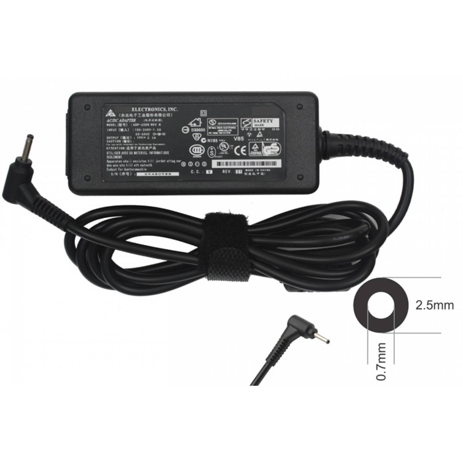 Para Asus  EEE PC 1215P Cargador Compatible