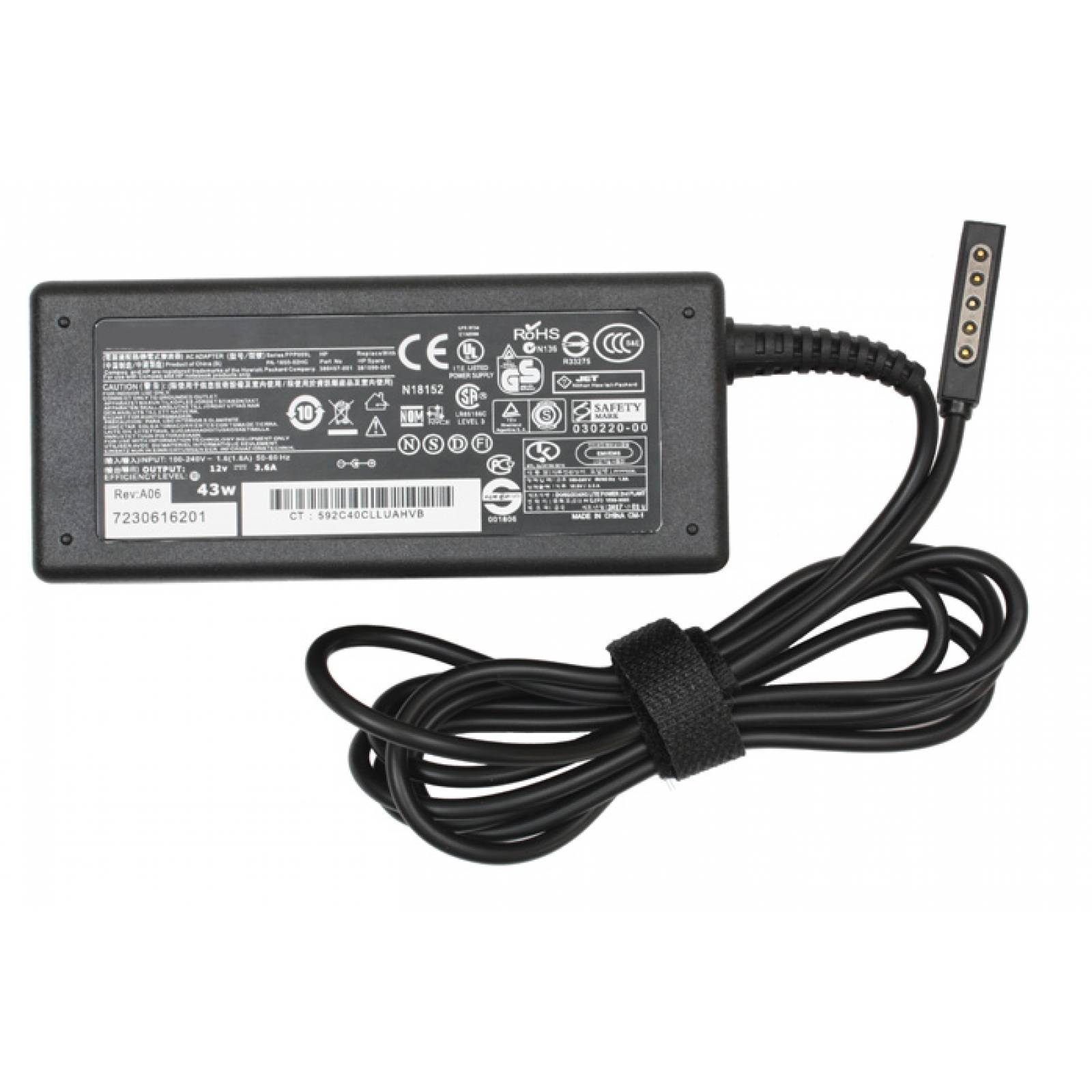 Para Microsoft Surface Pro 1 Cargador Compatible