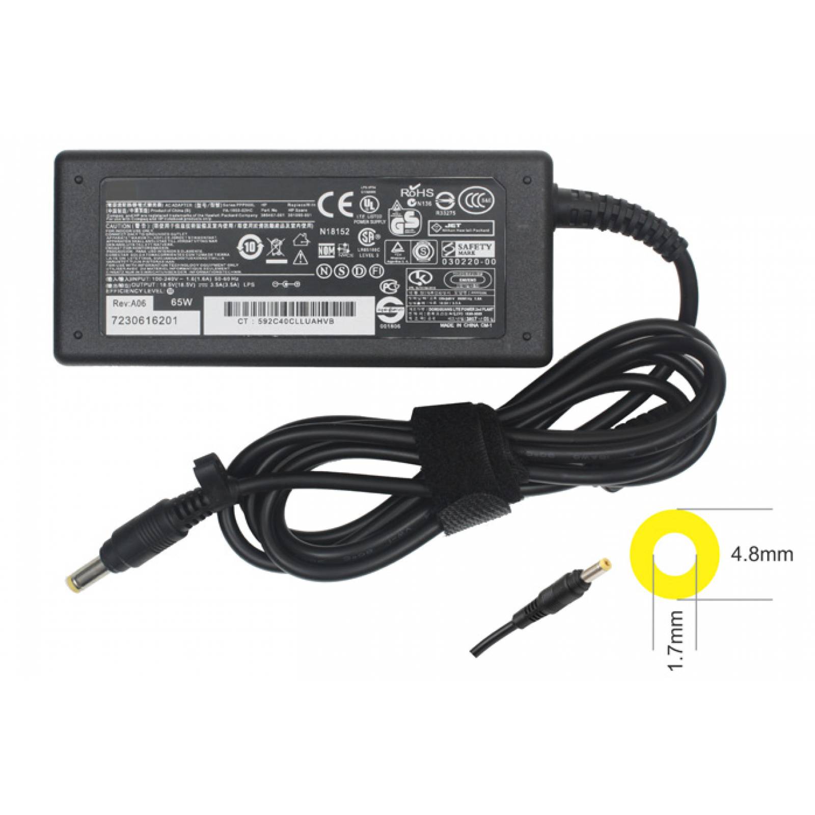 Para HP Pavilion DV6500 Cargador Compatible