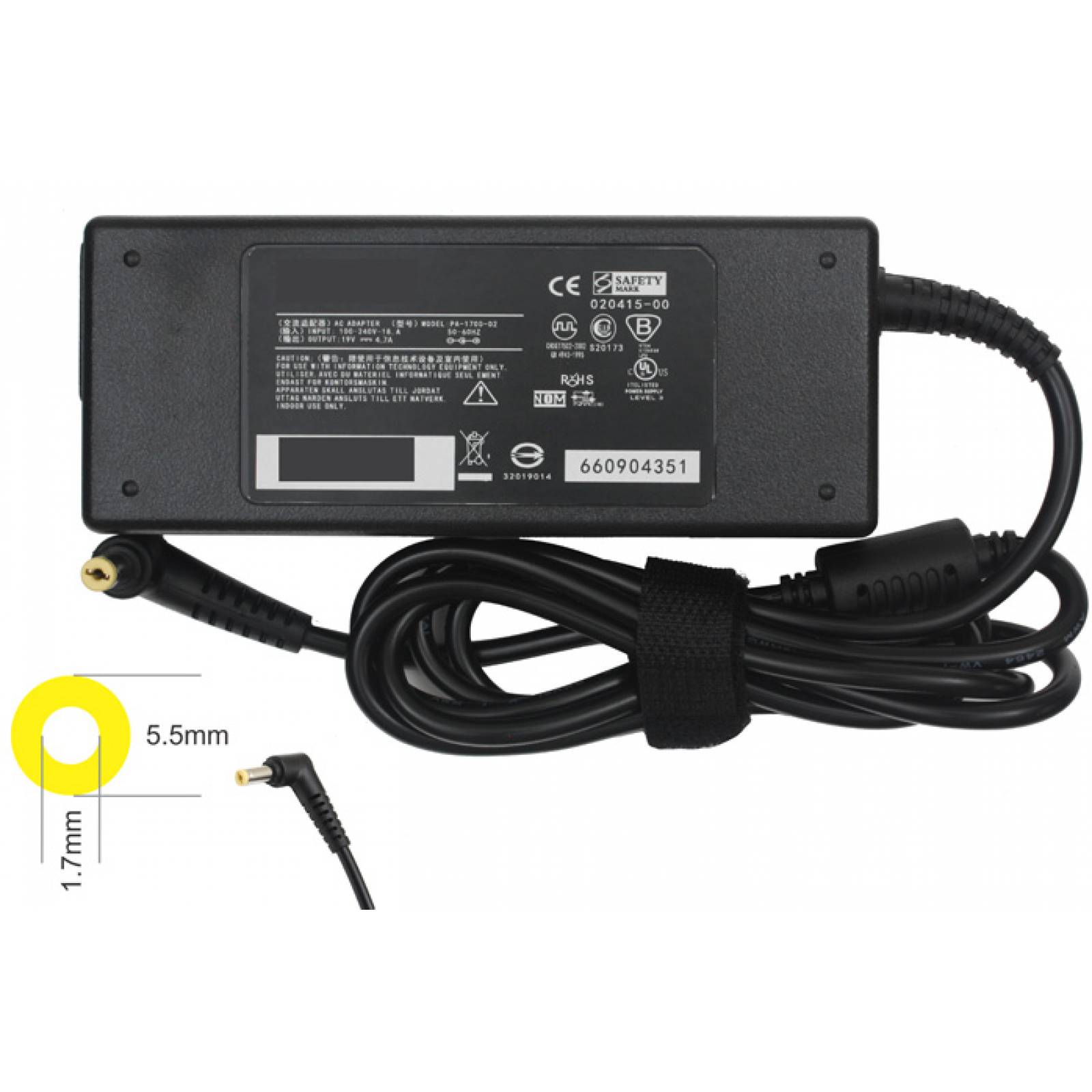 Para Acer Aspire 9423 Cargador Compatible
